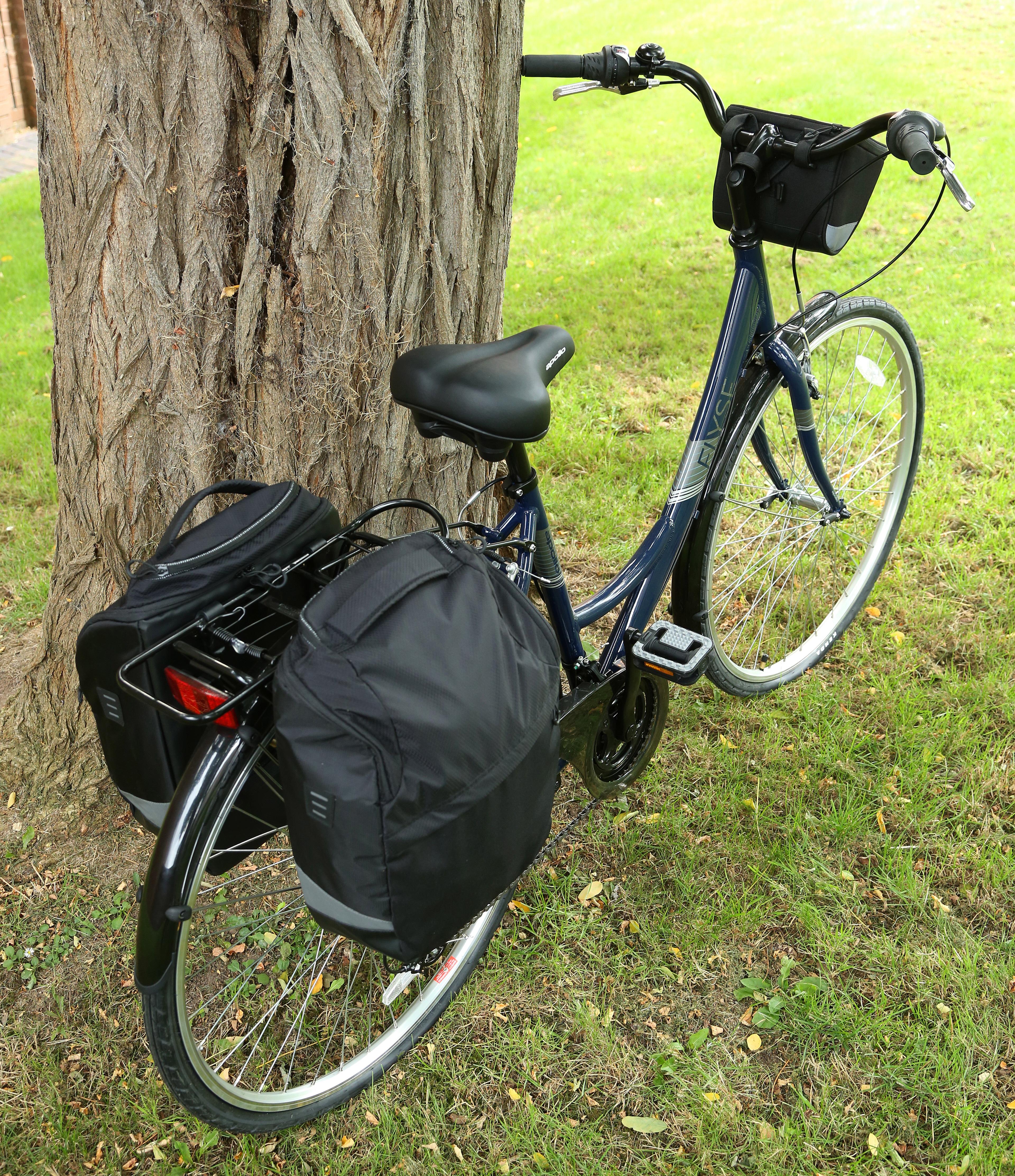 halfords cycle pannier bags