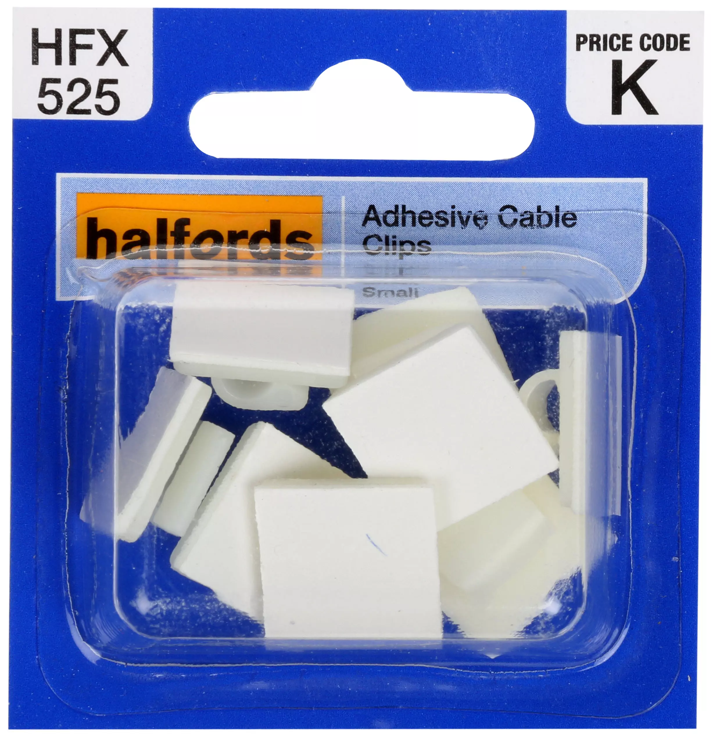 small adhesive cable clips