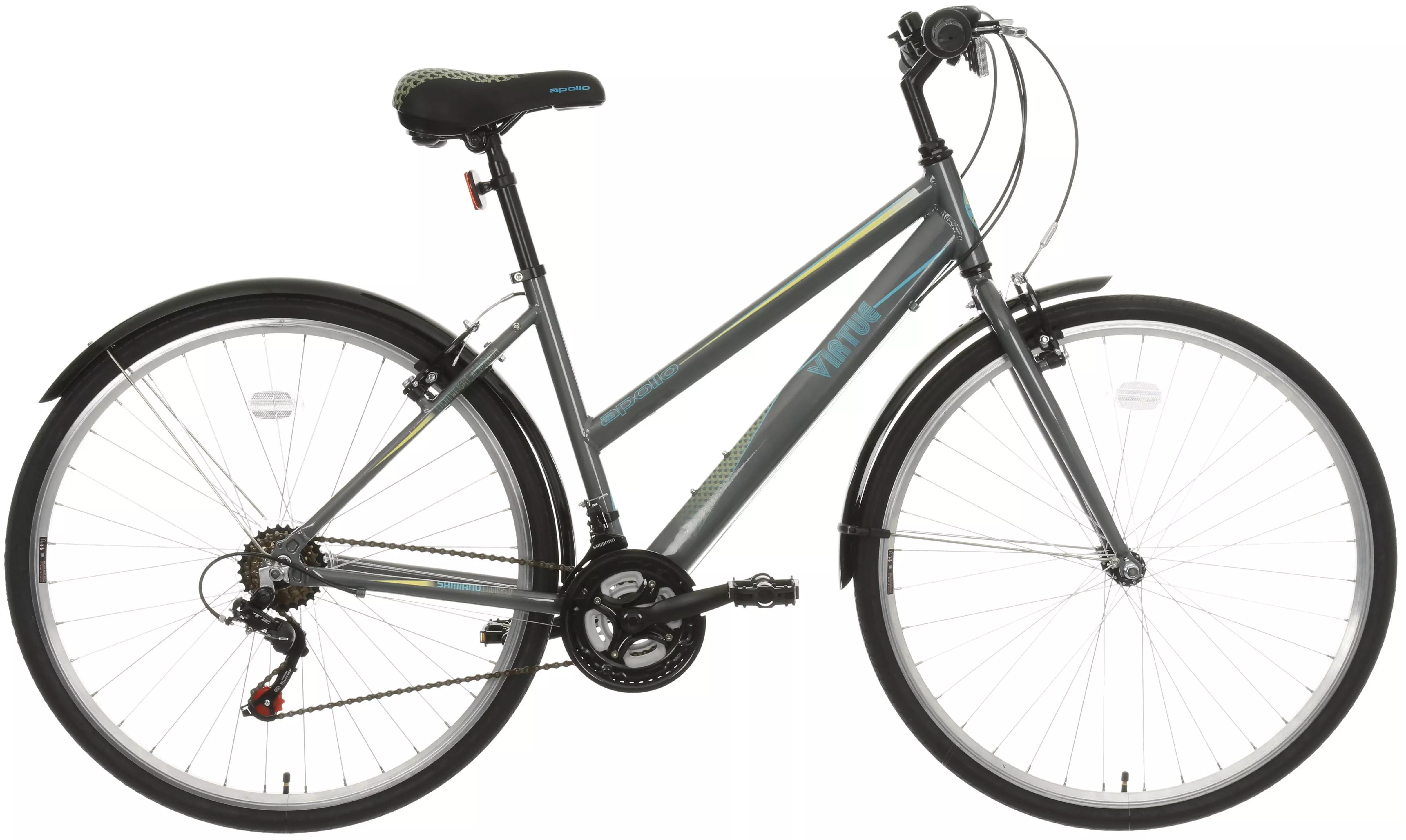 ladies apollo hybrid bike