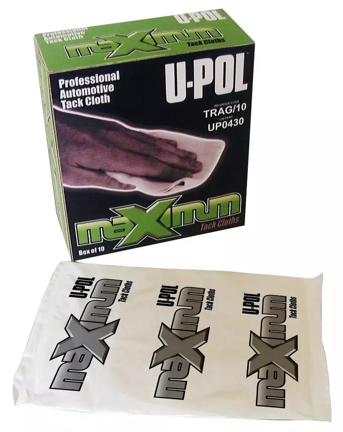 U Pol Maximum Tack Cloths X 10 Halfords Uk