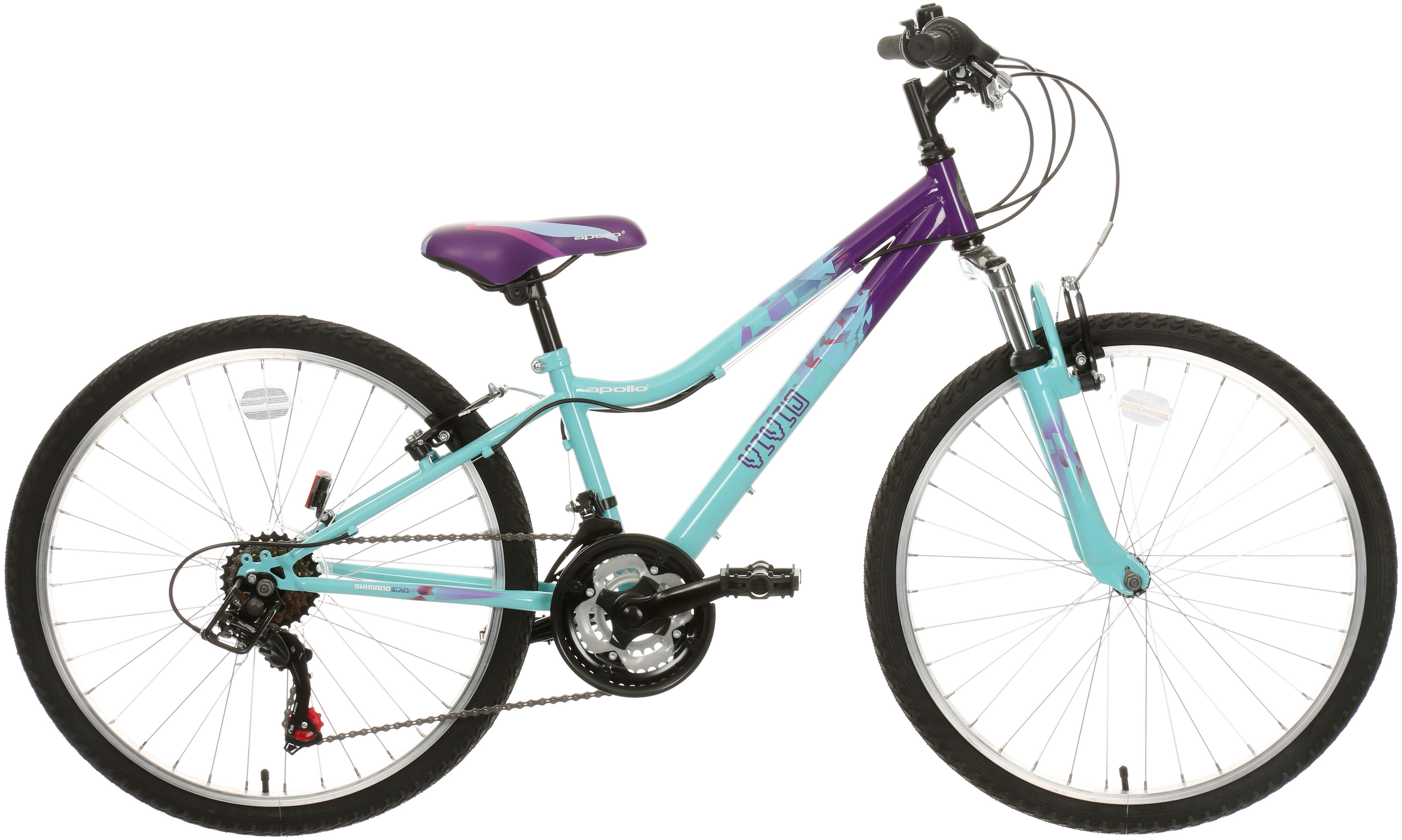 halfords purple bike