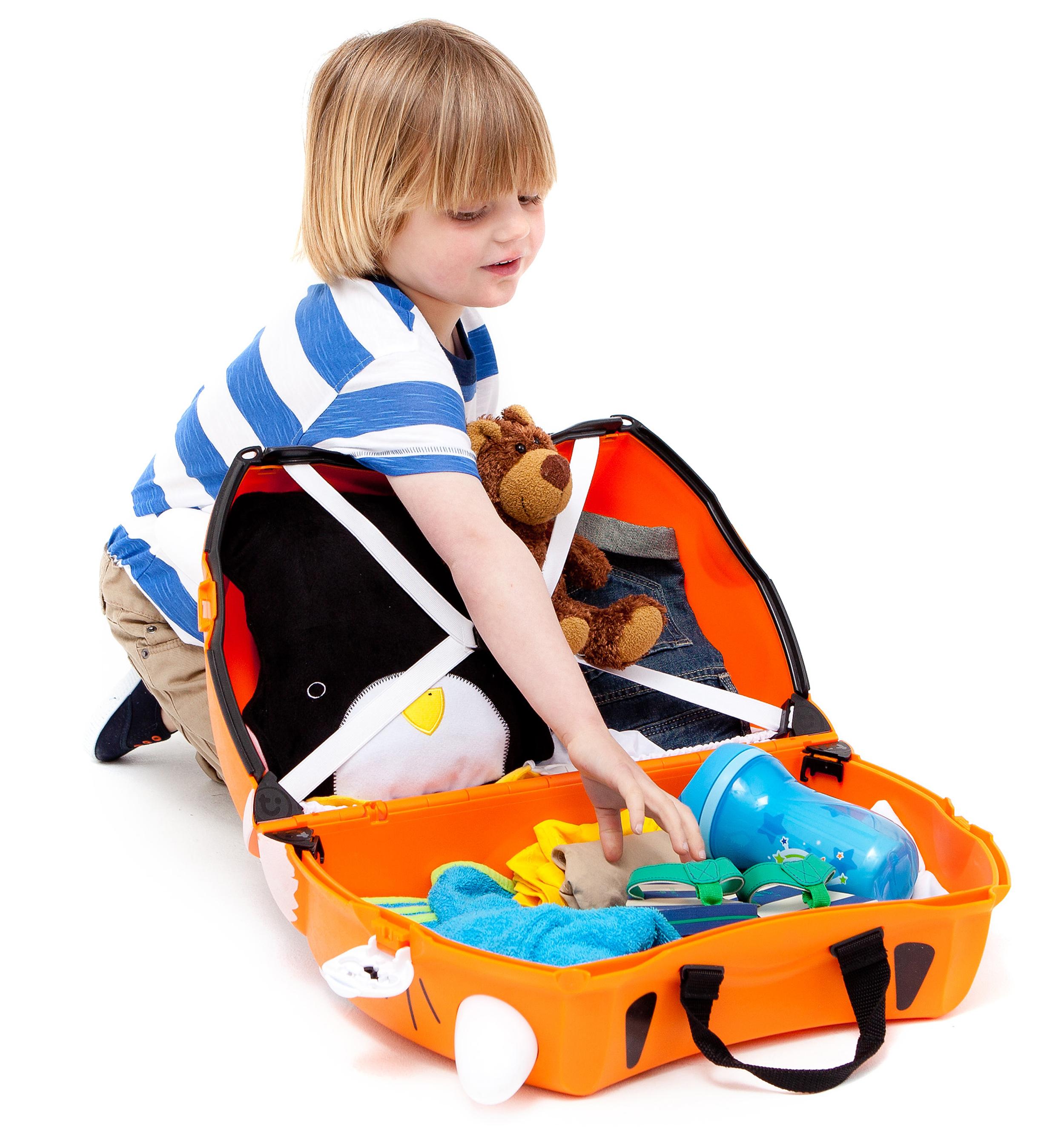 trunki tipu tiger ride on suitcase