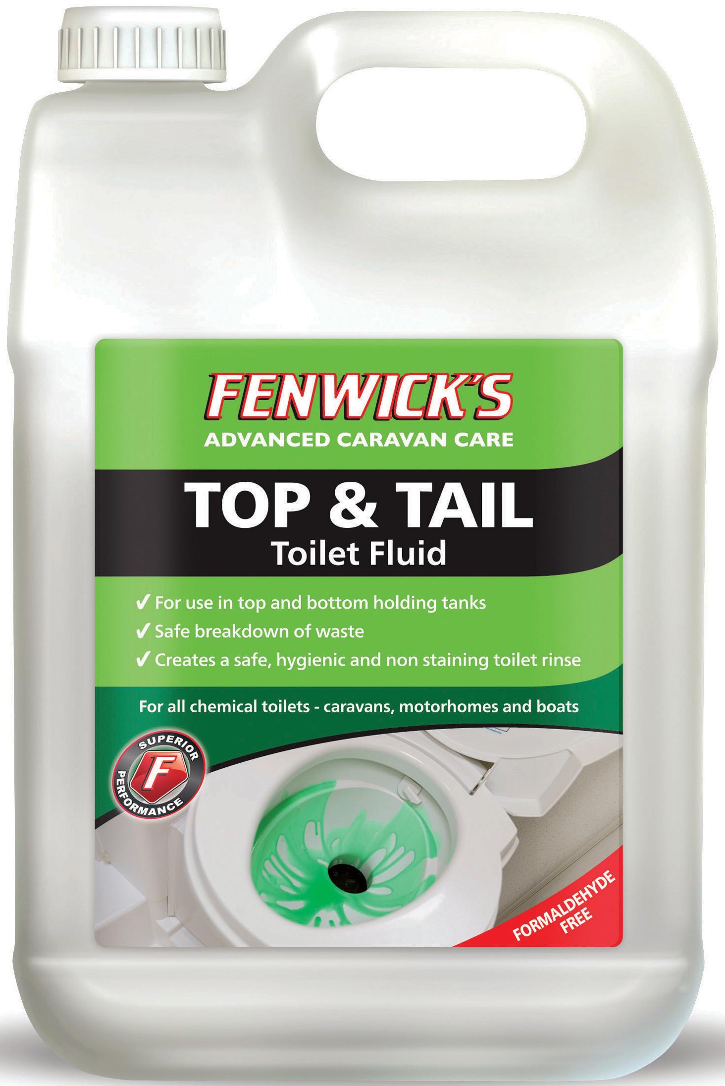 Formaldehyde free toilet liquid