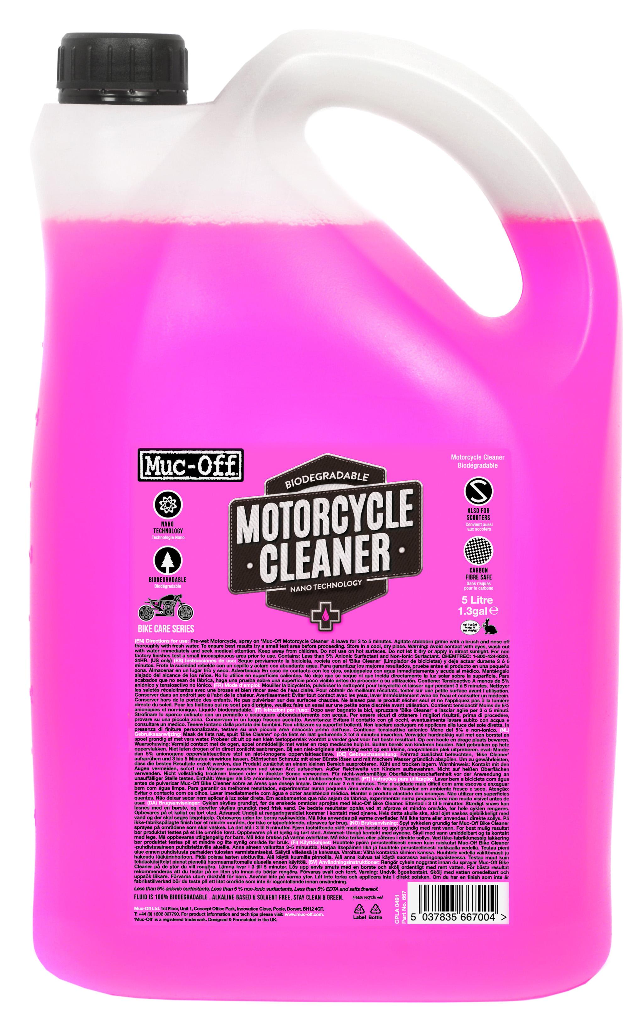 muc off bike cleaner 5 litre