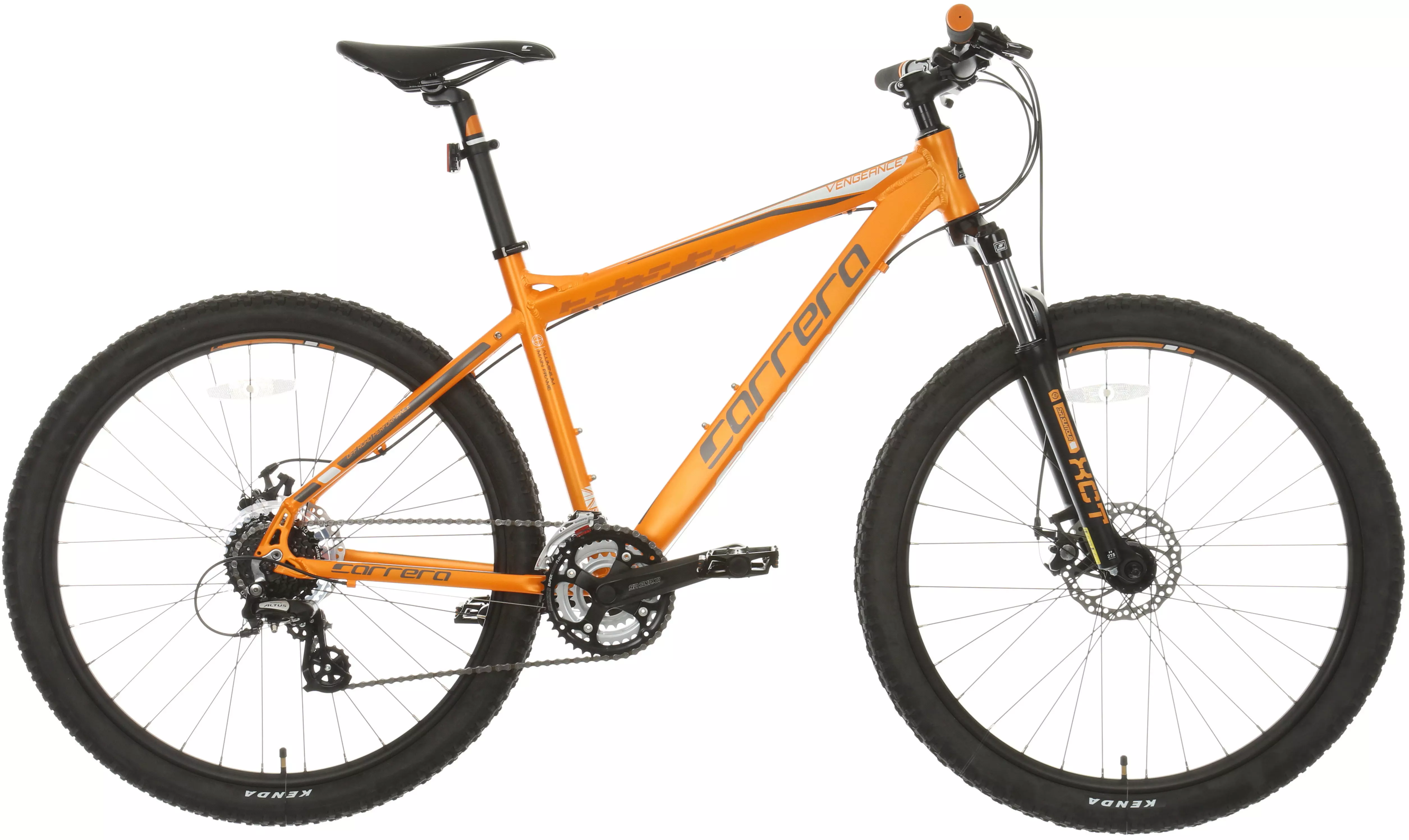 carrera bike orange