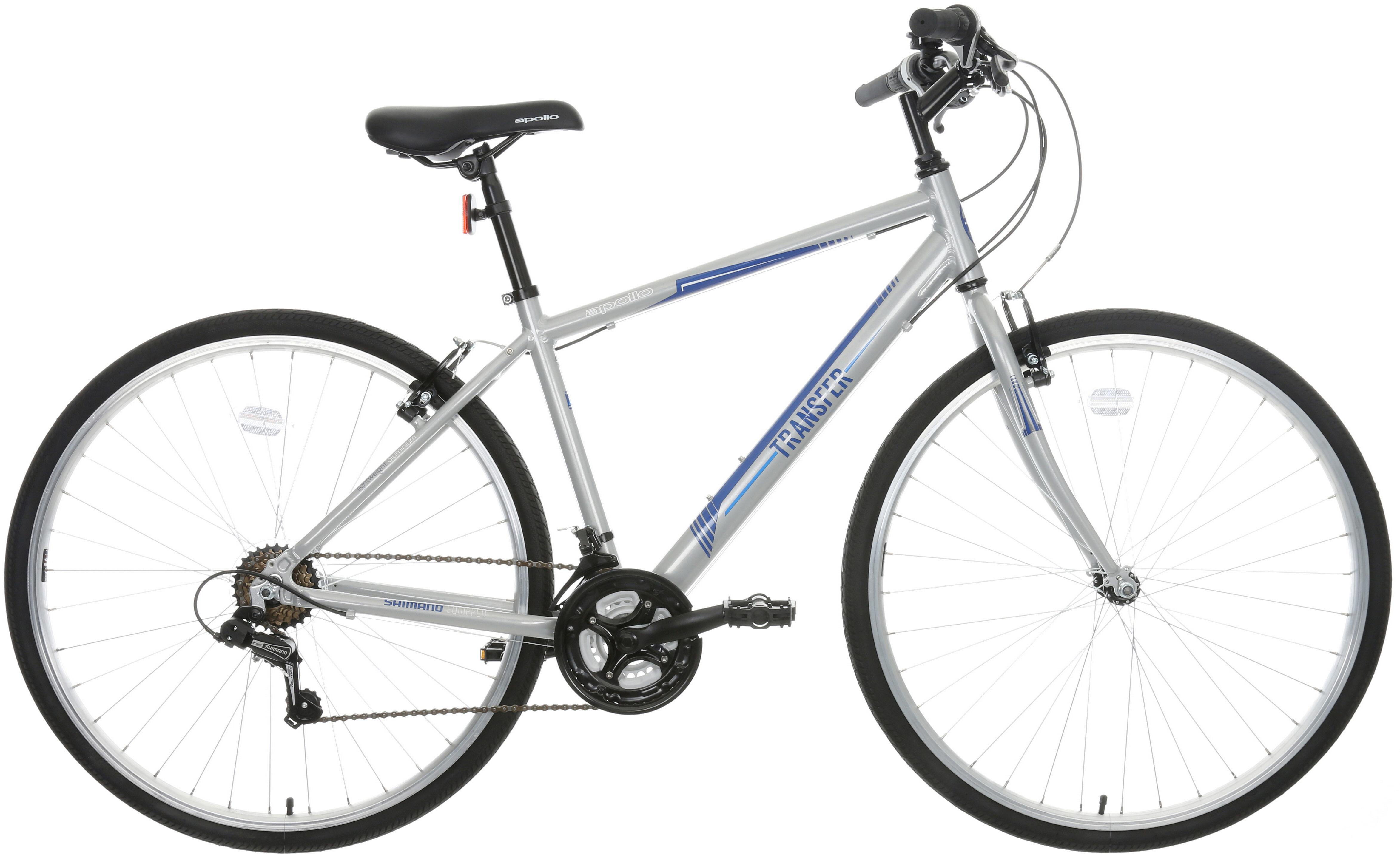 Offer Halfords Apollo Transfer Mens Hybrid Bike 2017