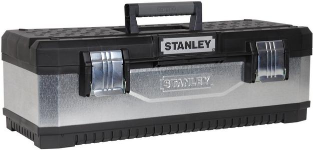 26” Stanley Galvanised Metal/Plastic Toolbox