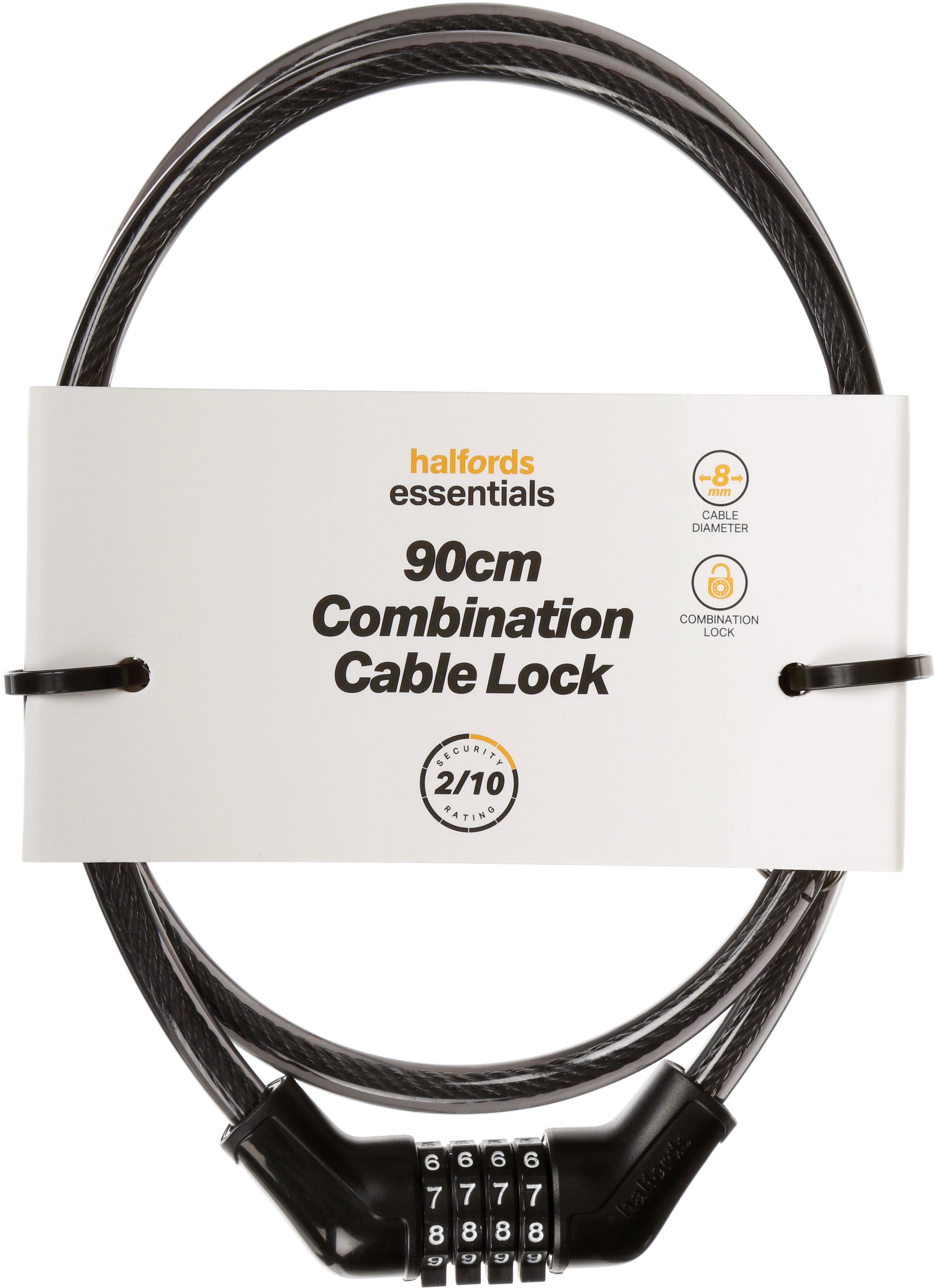 halfords combination lock