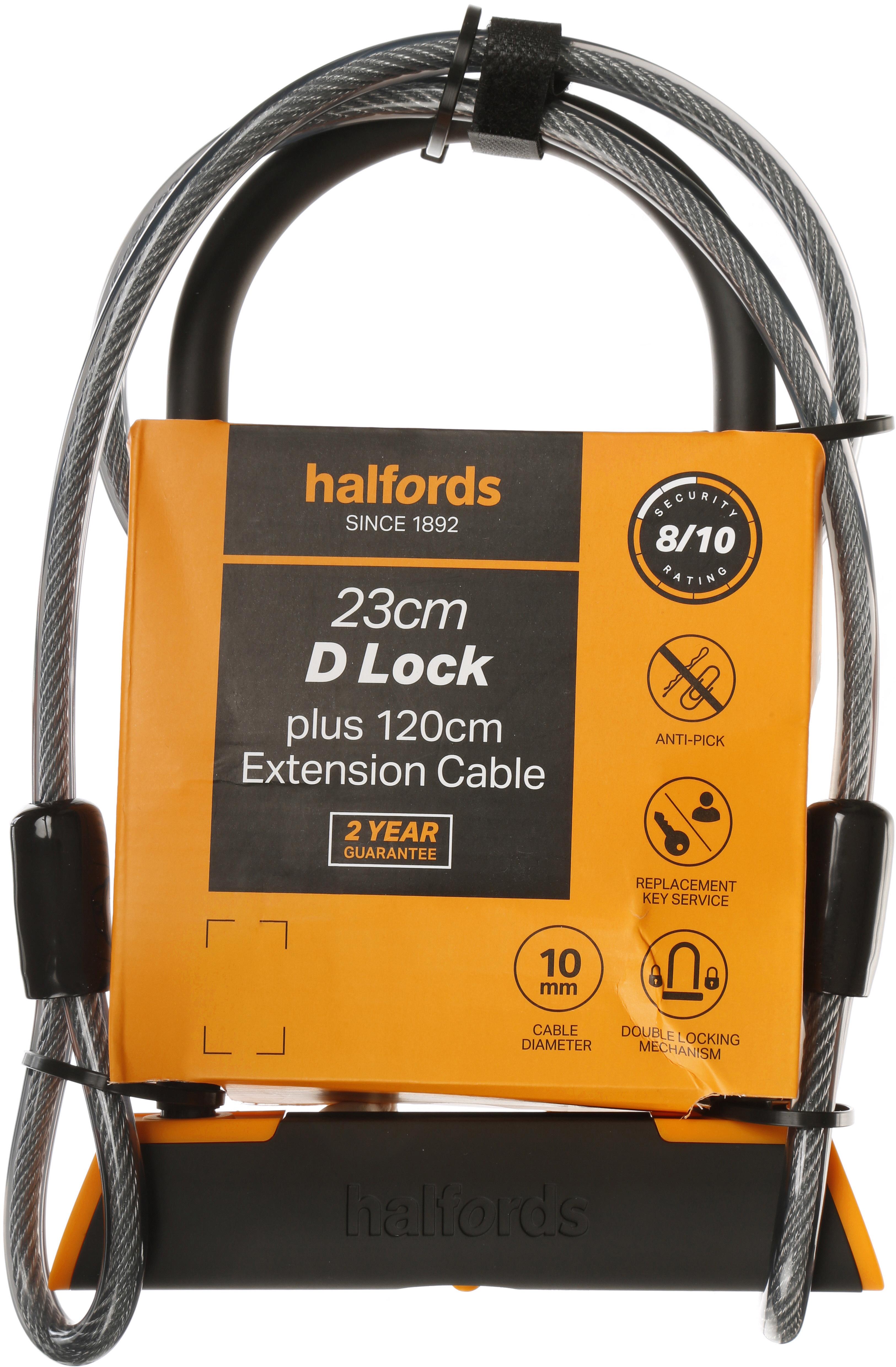 bike chain lock halfords