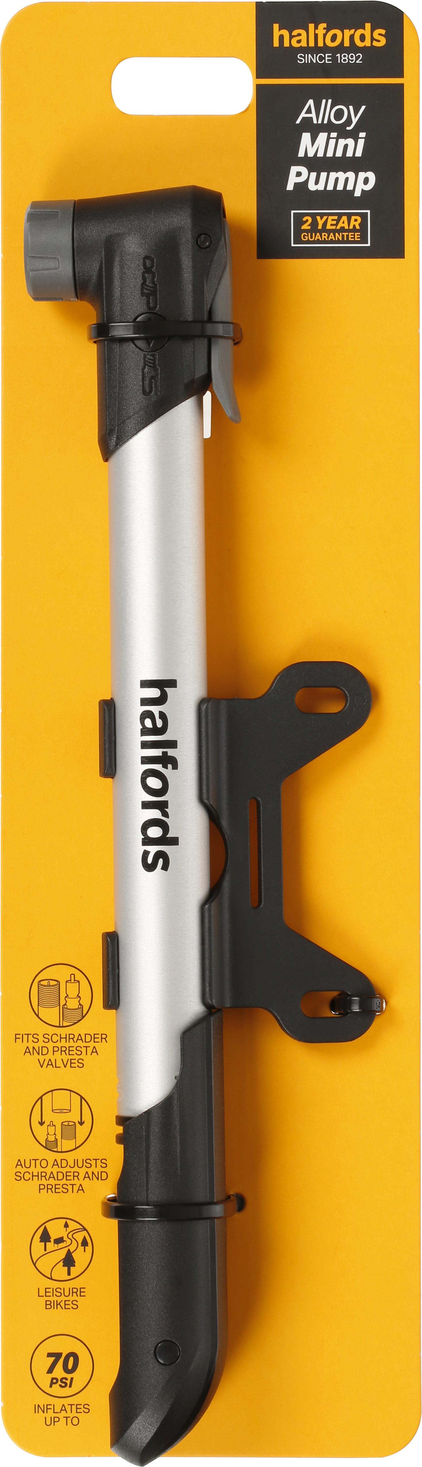 presta valve pump halfords