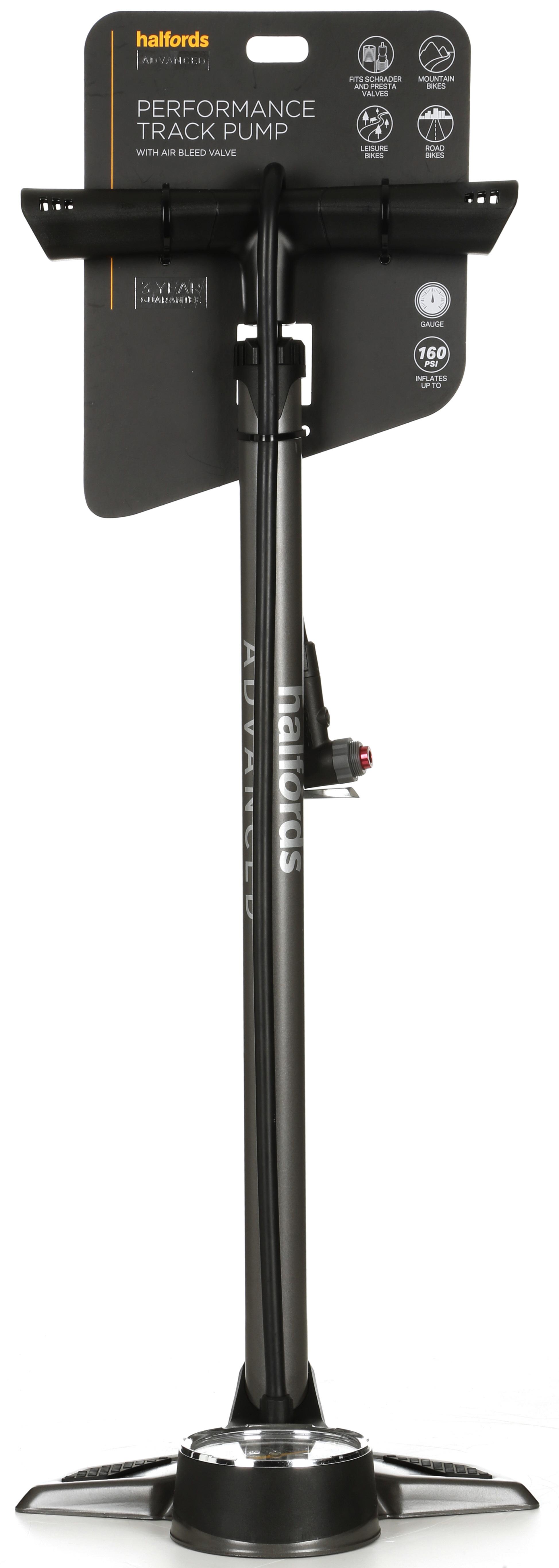 halfords track pump