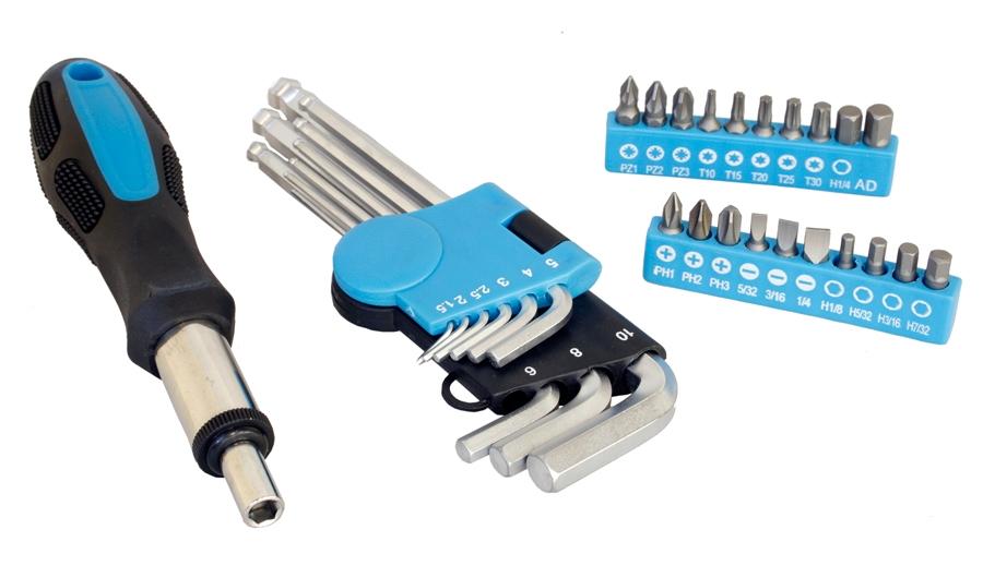 ratcheting hex key set