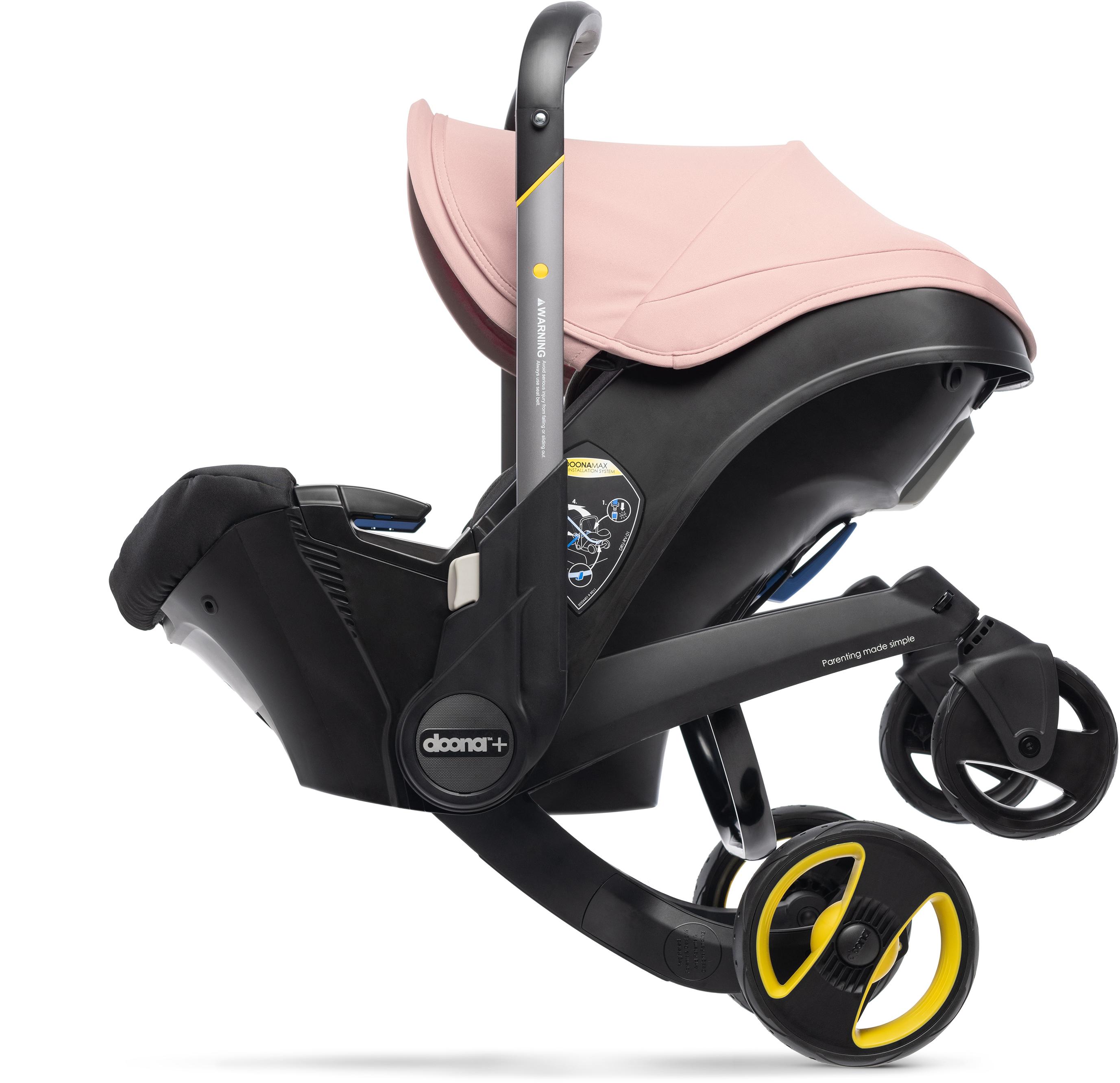 blush pink pram