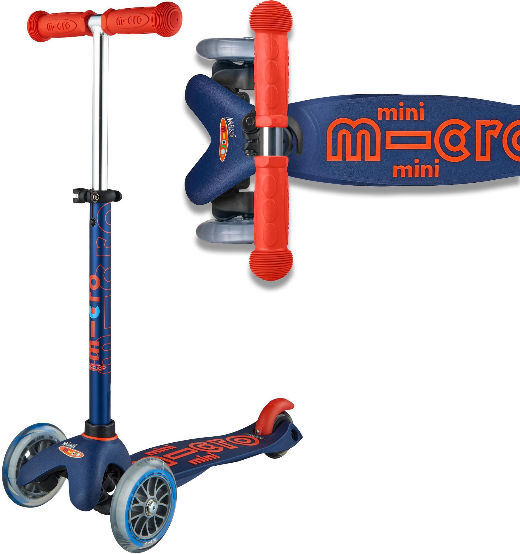 Mini Micro Deluxe Navy Kids Scooter 