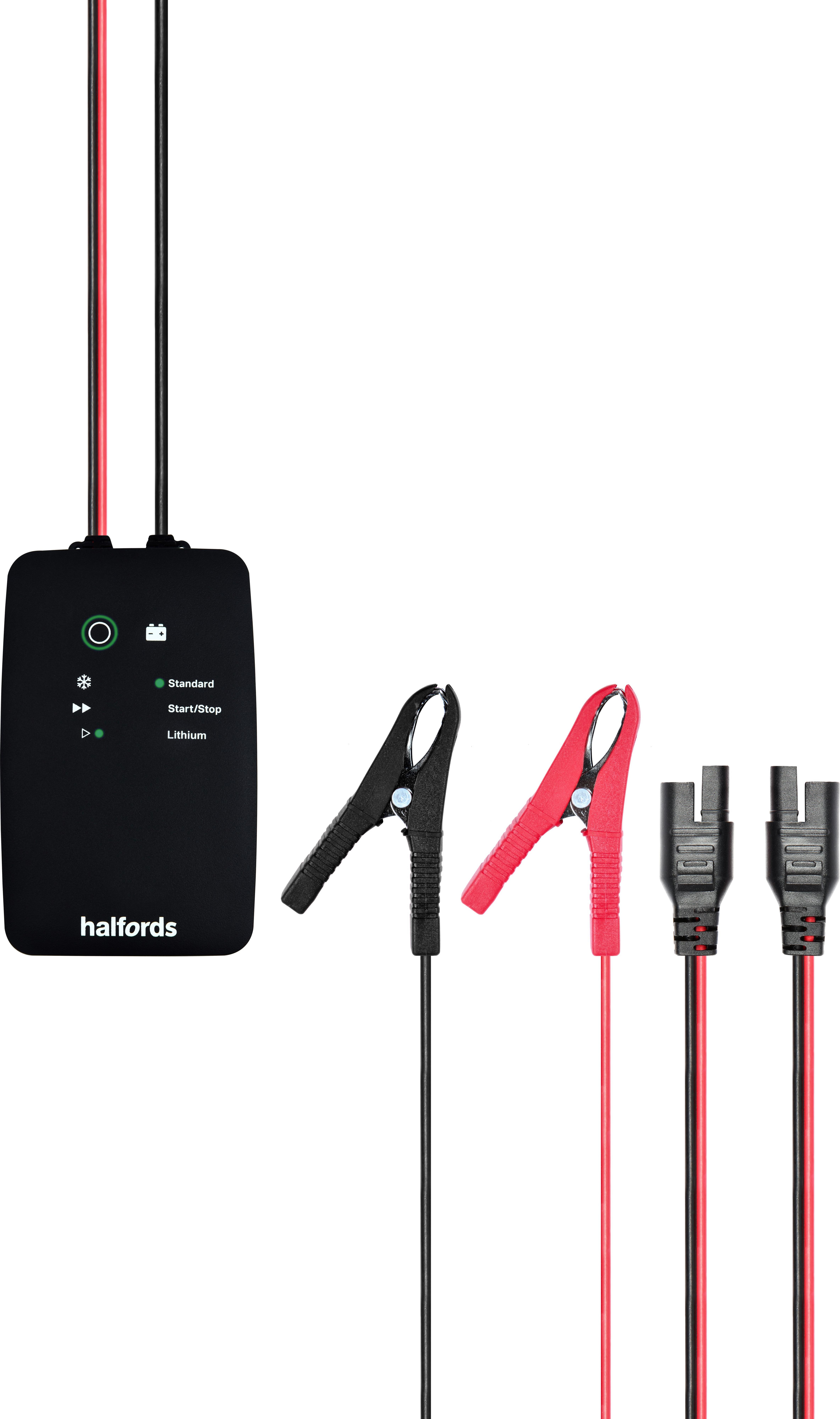 halfords smart motorcycle battery charger