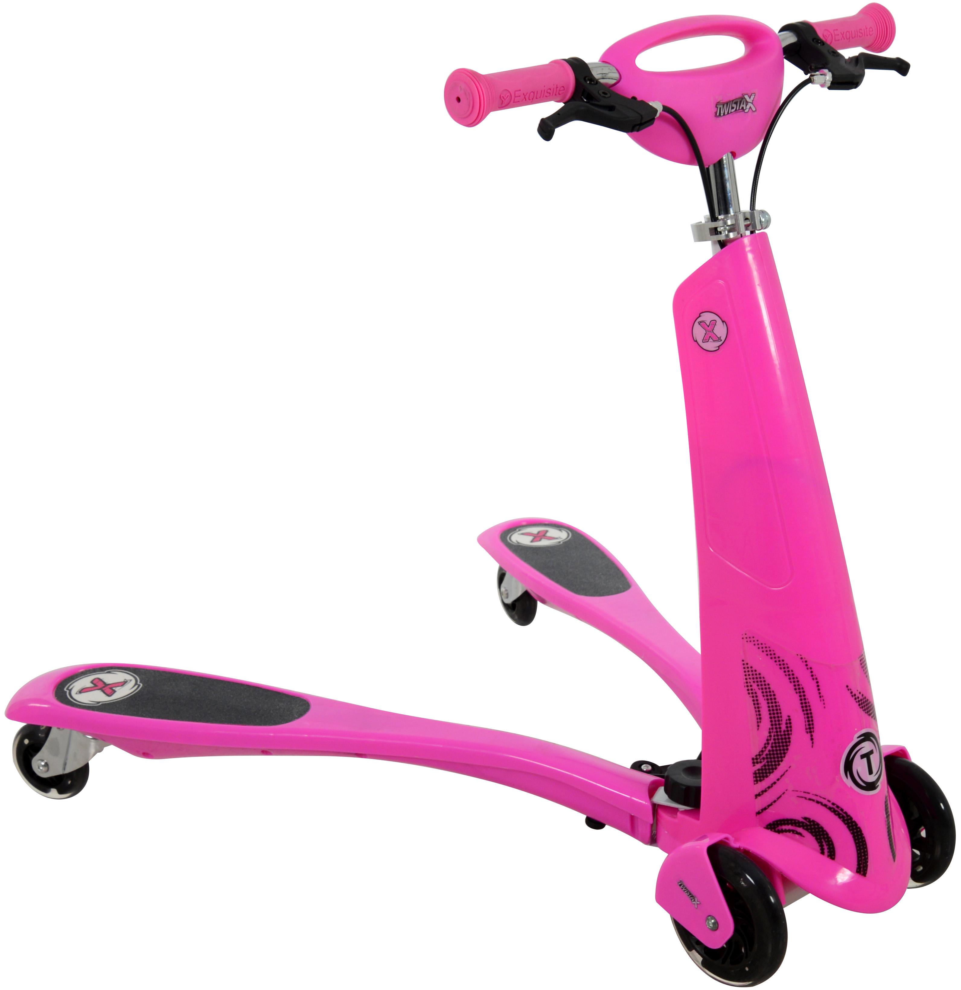 halfords pink scooter