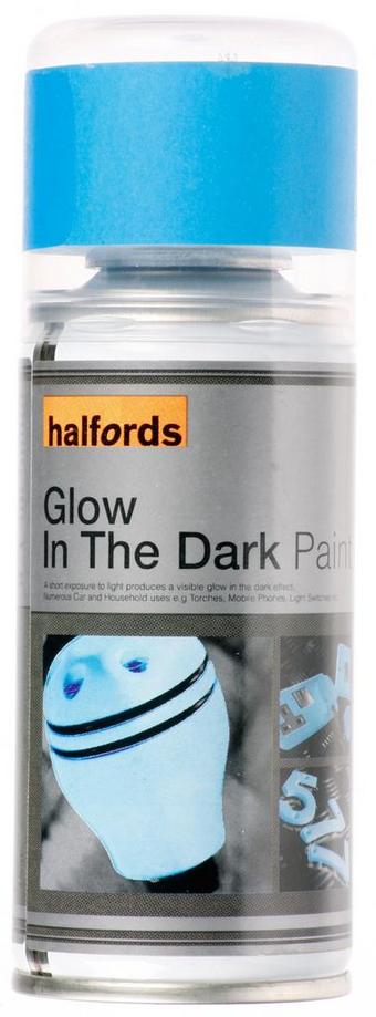 Halfords Glow in the Dark - Blue Spray Paint 150ml | Halfords IE