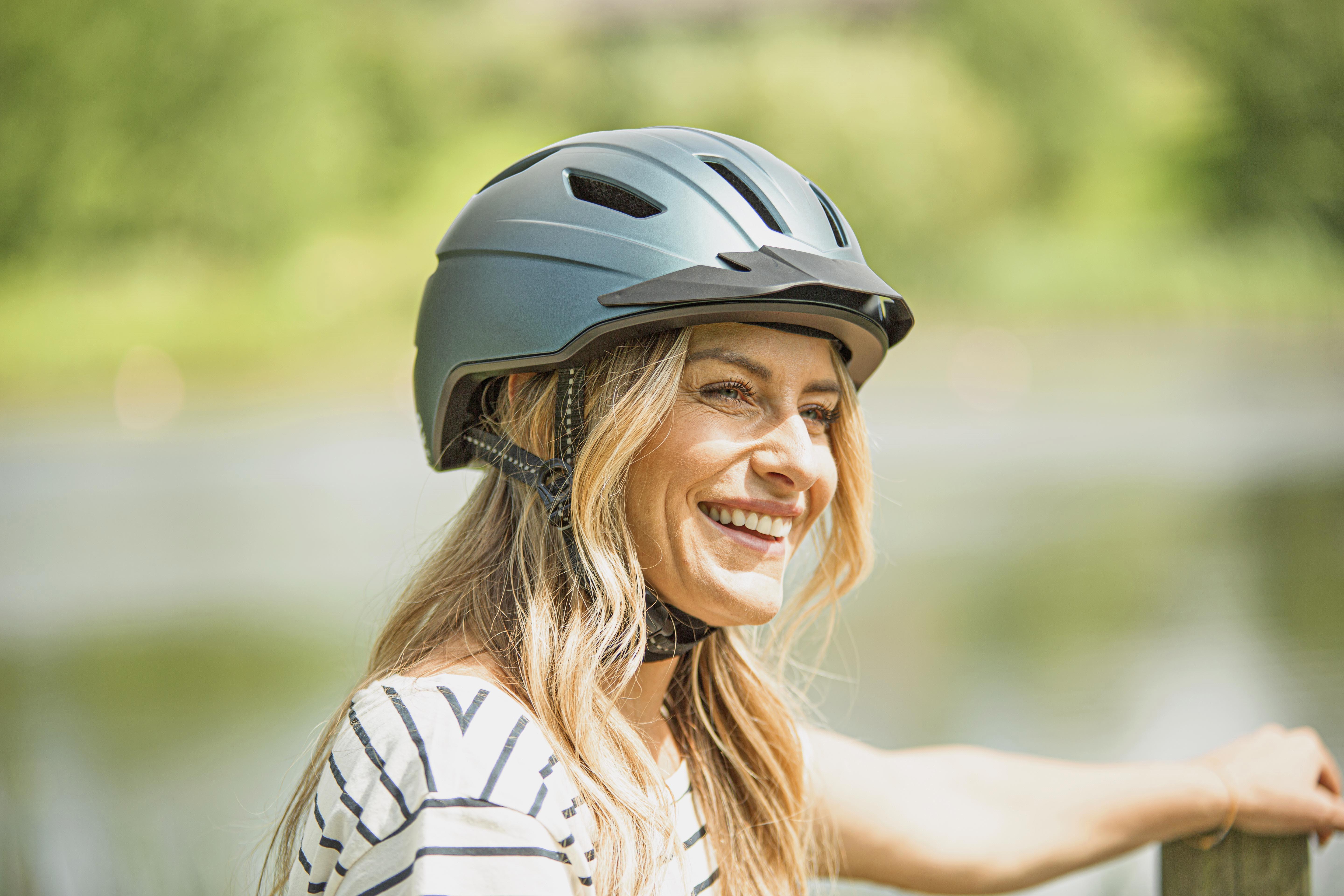 halfords bike helmets womens