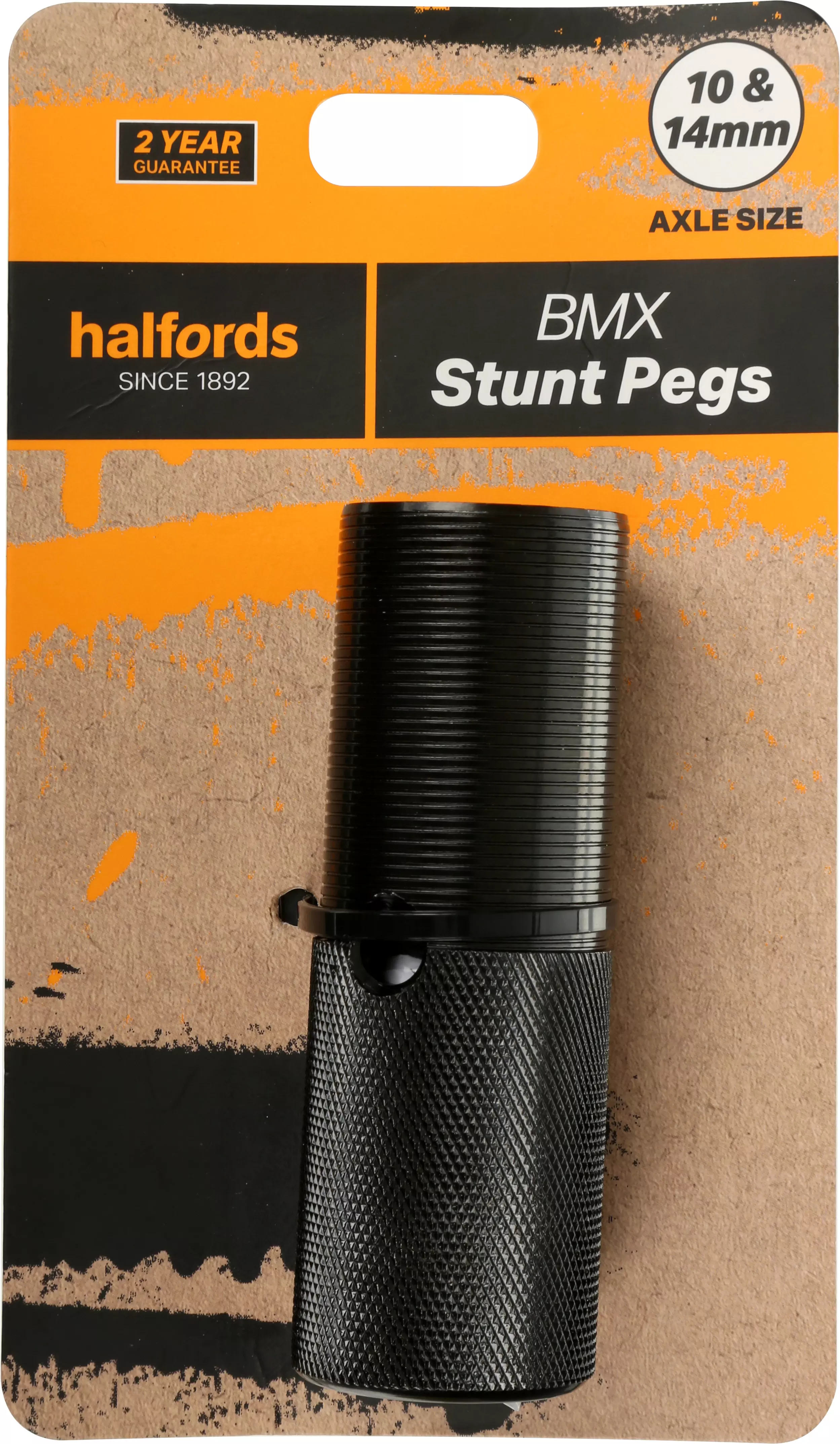 BMX Stunt Pegs - Matte Black | Halfords UK
