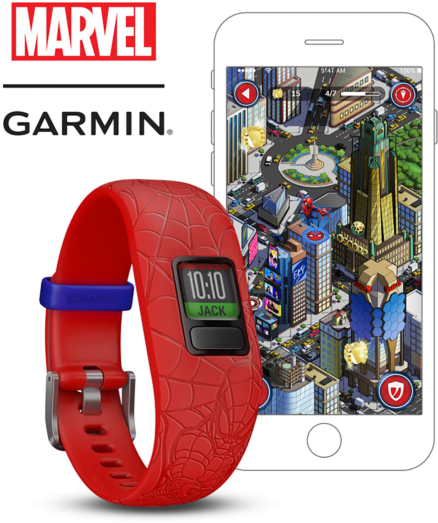 garmin watch spider man