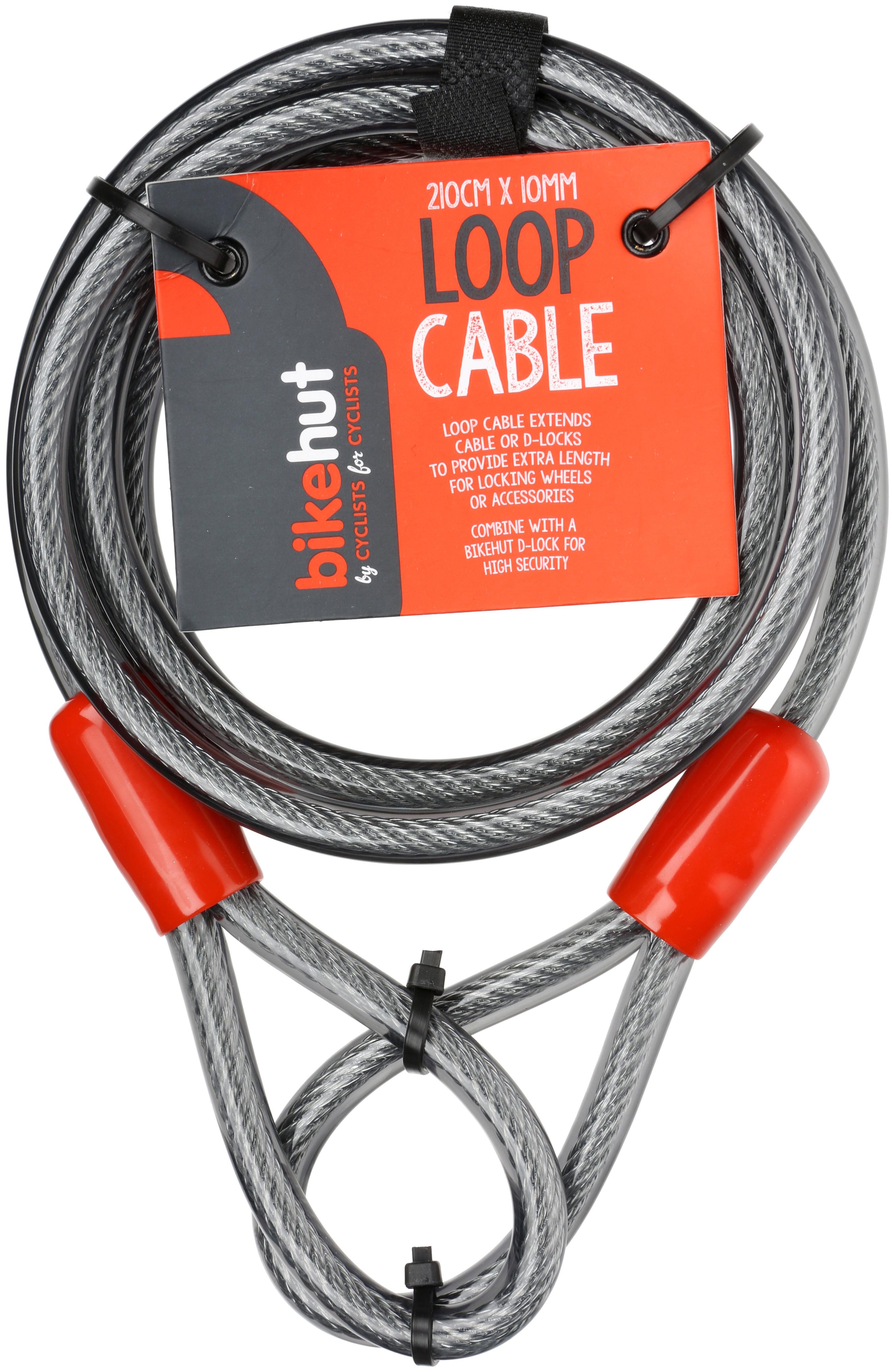 bikehut d lock and loop cable