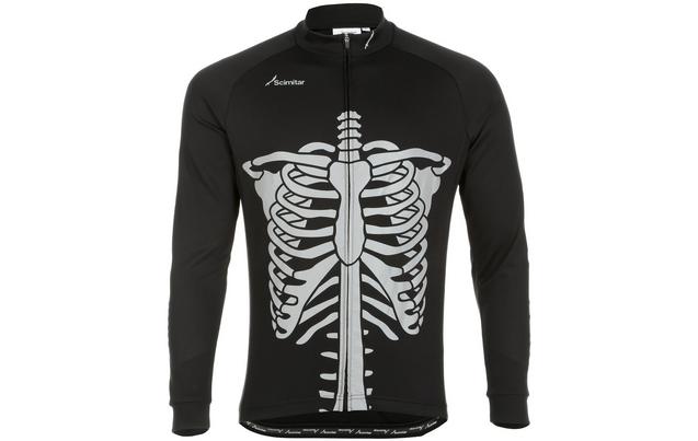 Scimitar  Skeleton Cycling Jersey - X Large