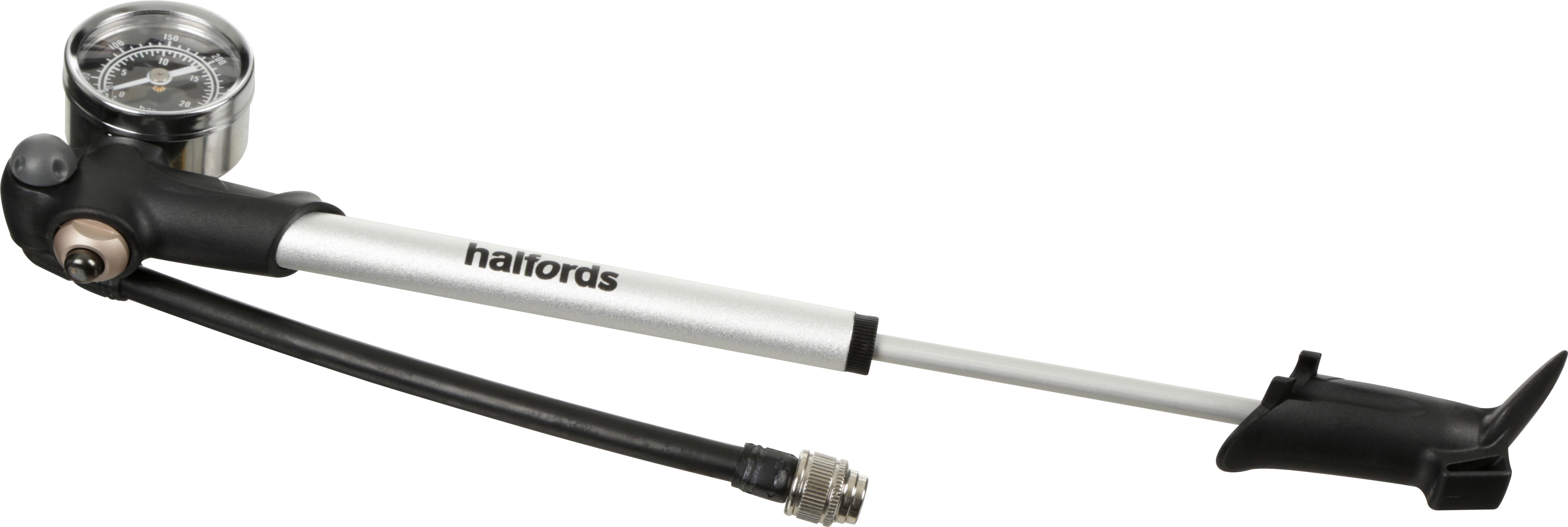 halfords shock pump