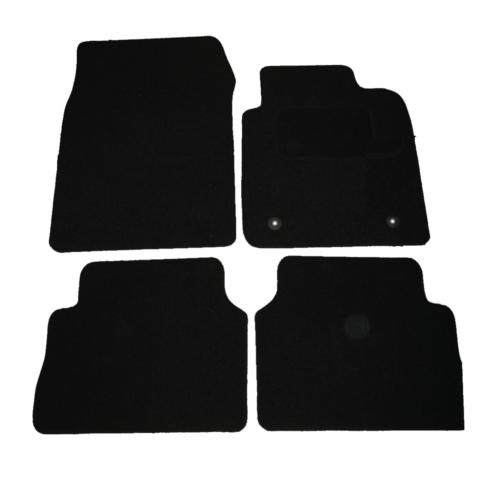 Halfords Ss1310 Vauxhall Vectra Car Mats 03 08 Blk