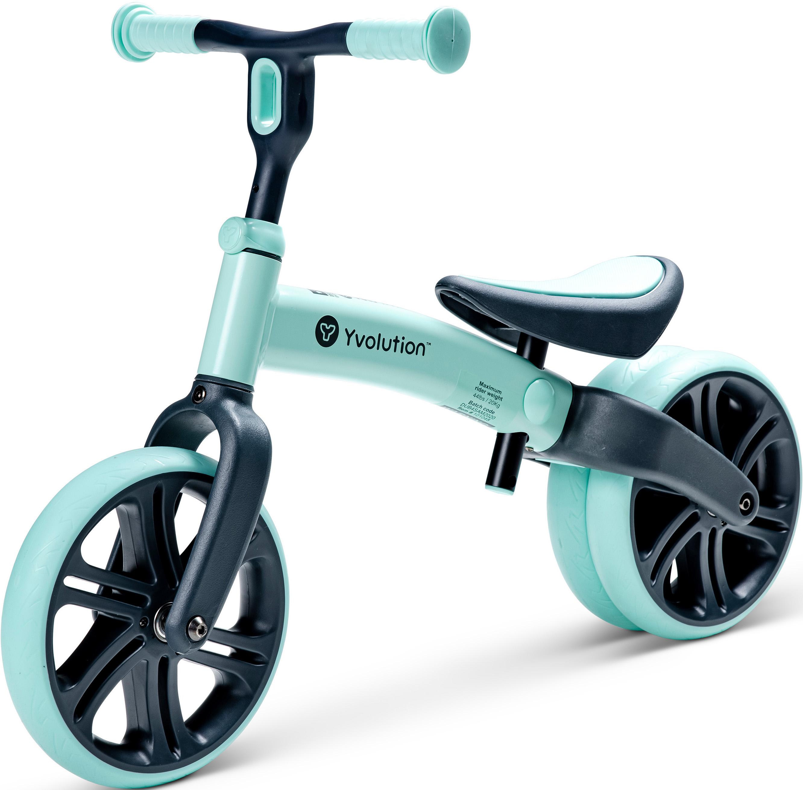 velo balance bike green