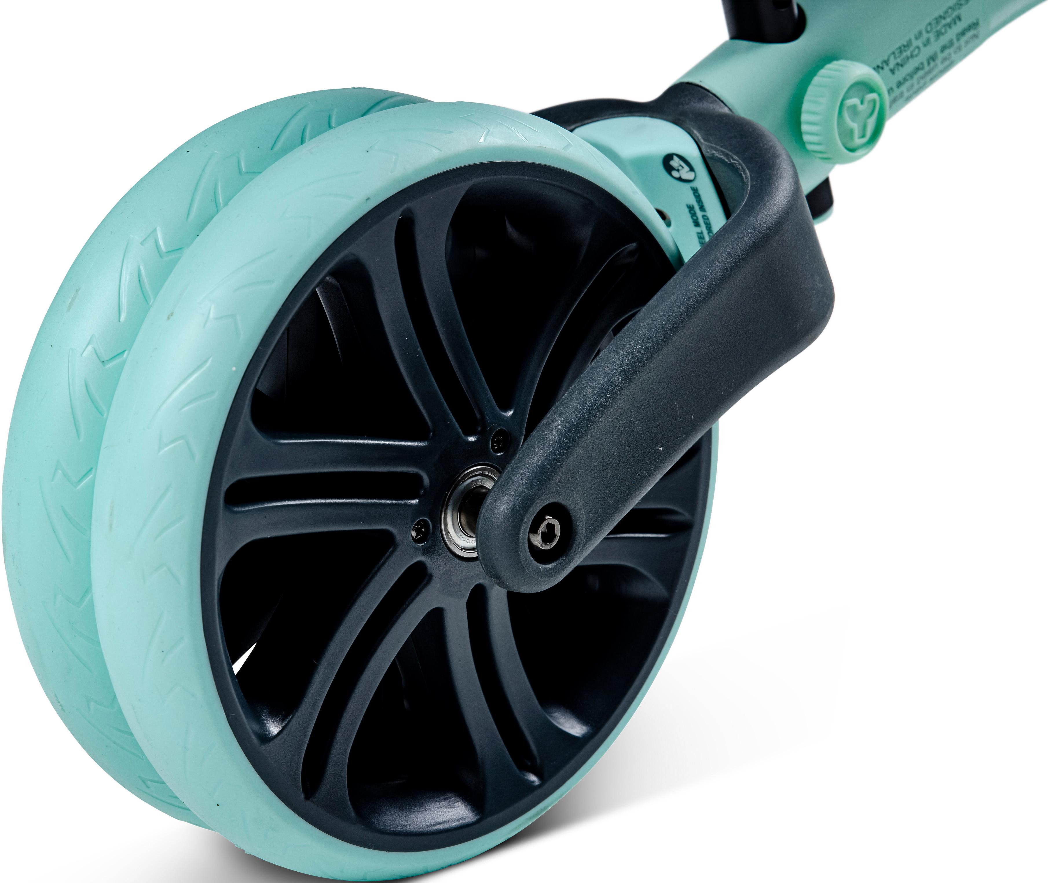 velo balance bike green