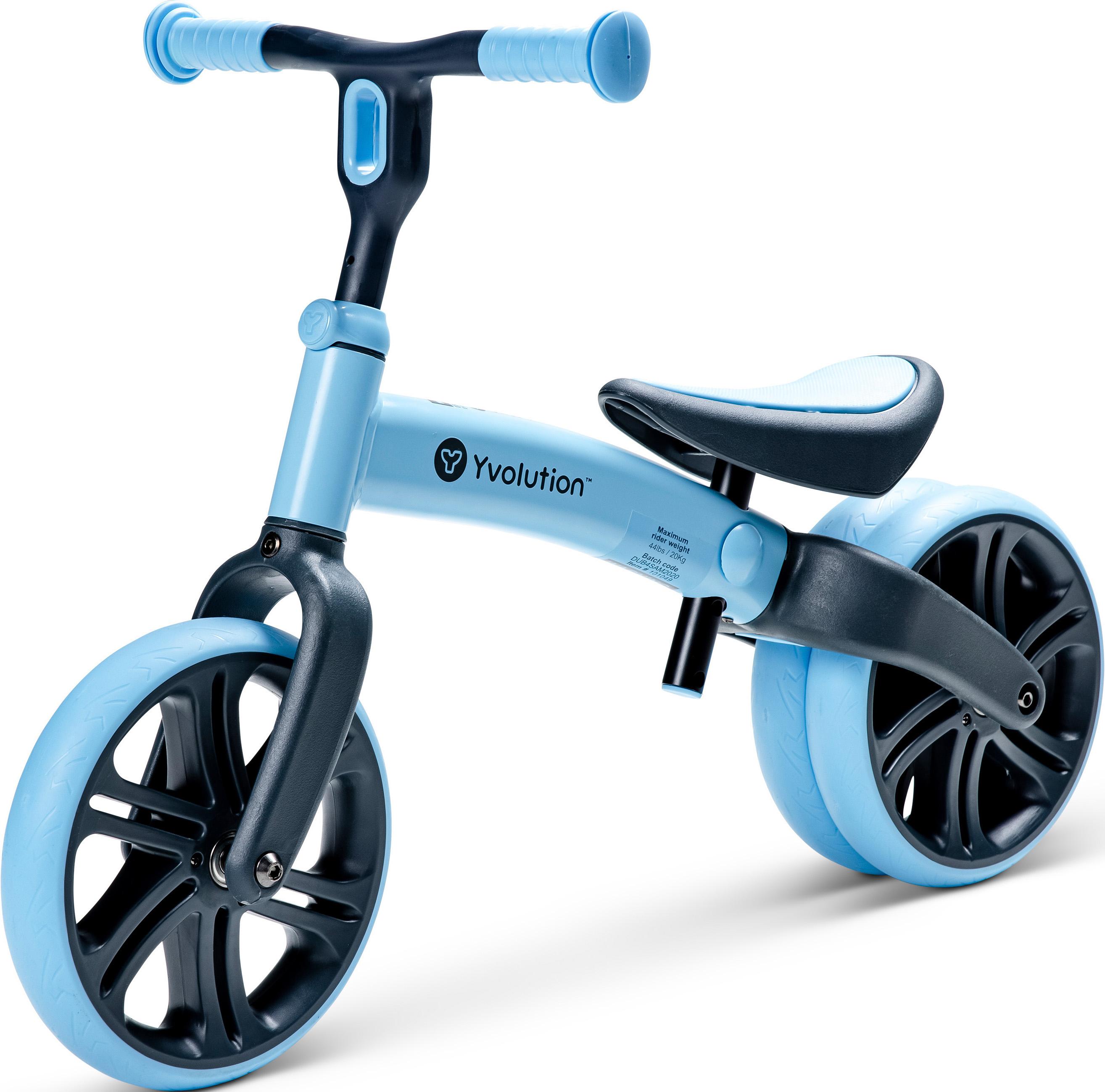 Y Velo Junior Balance Bike - Blue - 9 