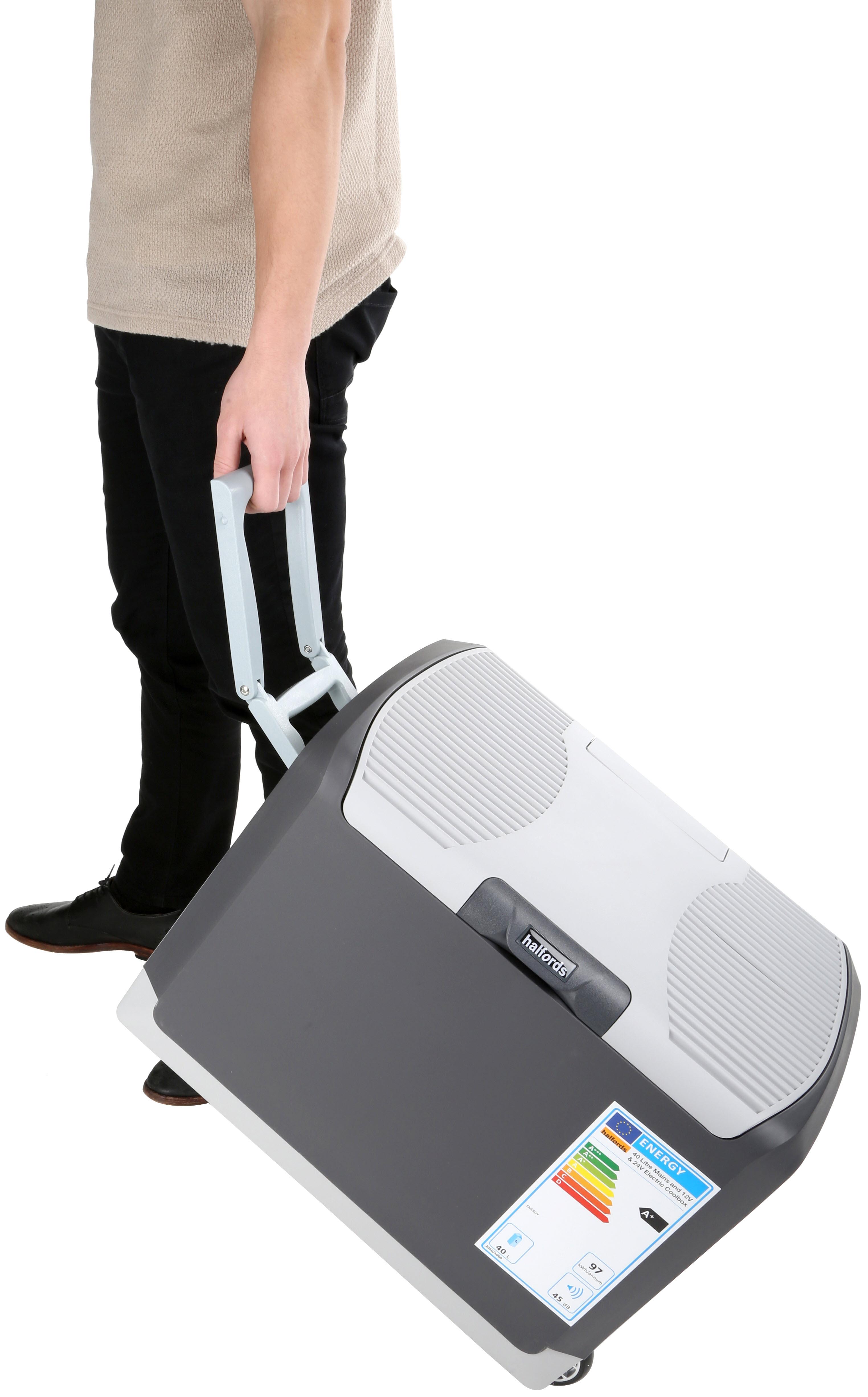 40 litre mains and 12v & 24v electric coolbox