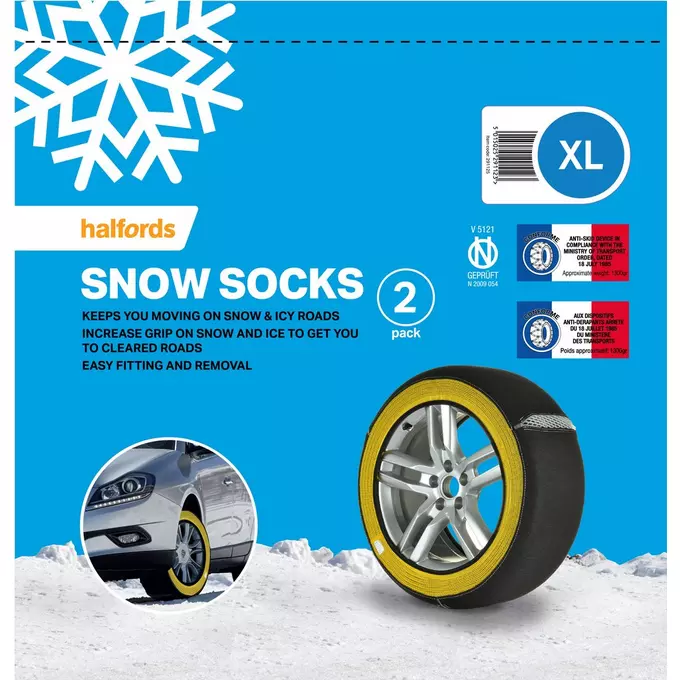 225 45 18 Tyre 225//45 R18 Free Delivery Silknet 70 Car Snow Socks Large
