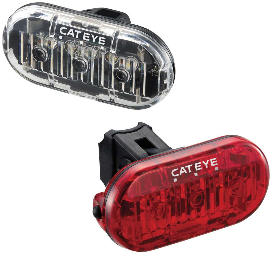 front and rear bike light set