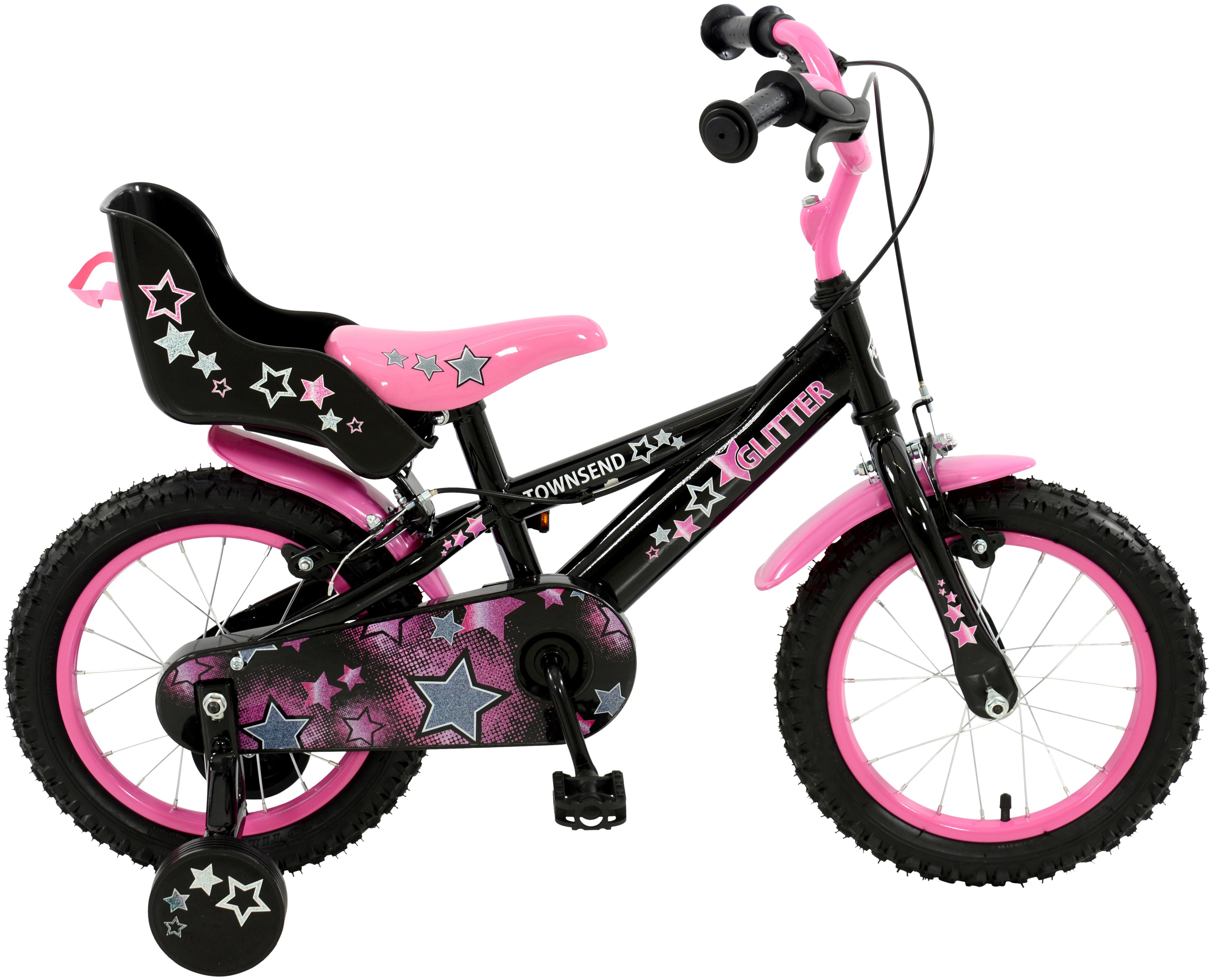 Townsend Glitter Girls Bike 14 inch Wheel Townsend Glitter Girls Bike 14 inch Wheel