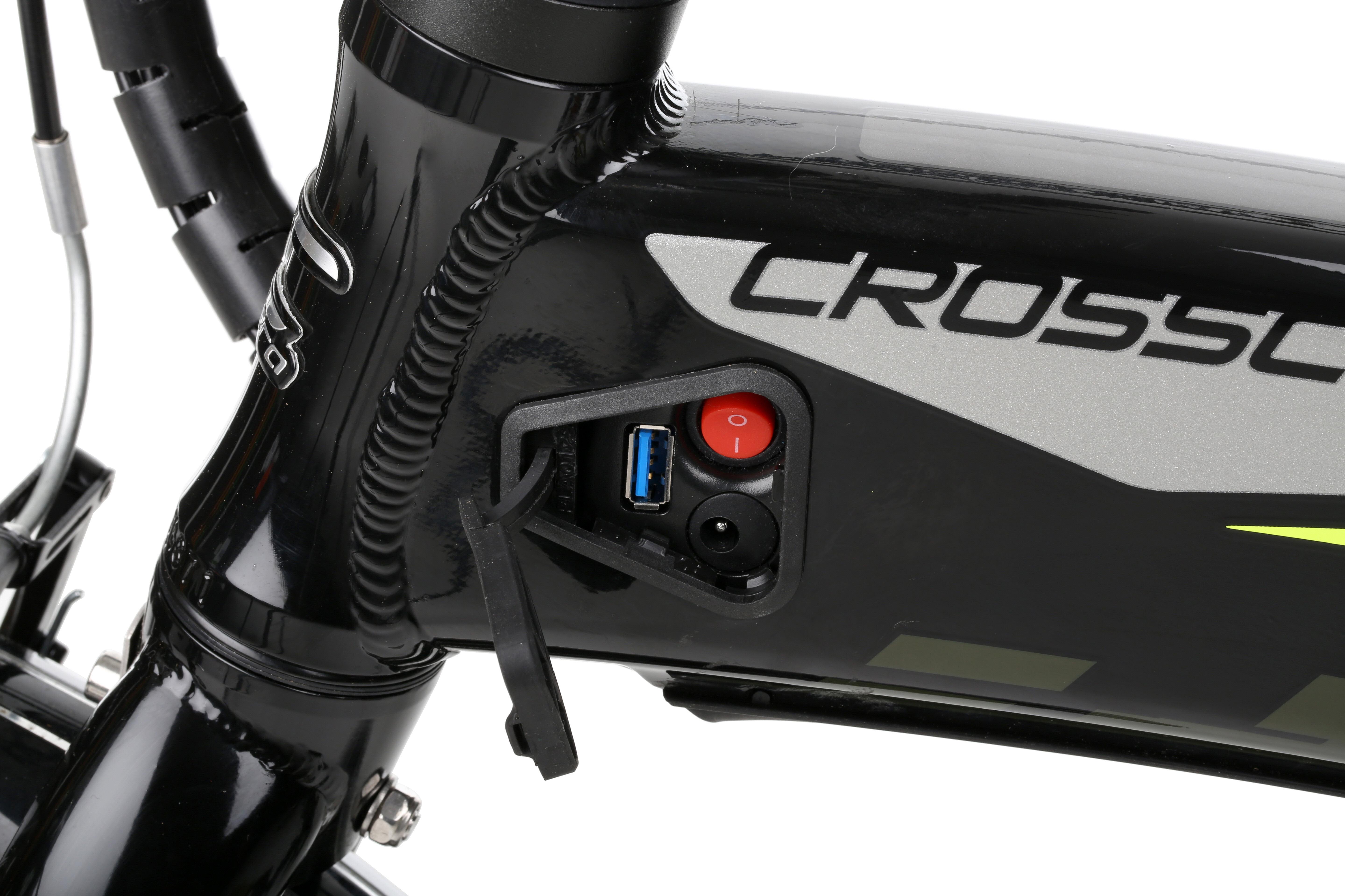 carrera crosscity e electric folding bike