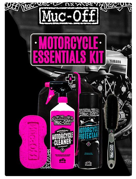 muc off motorcycle essentials kit