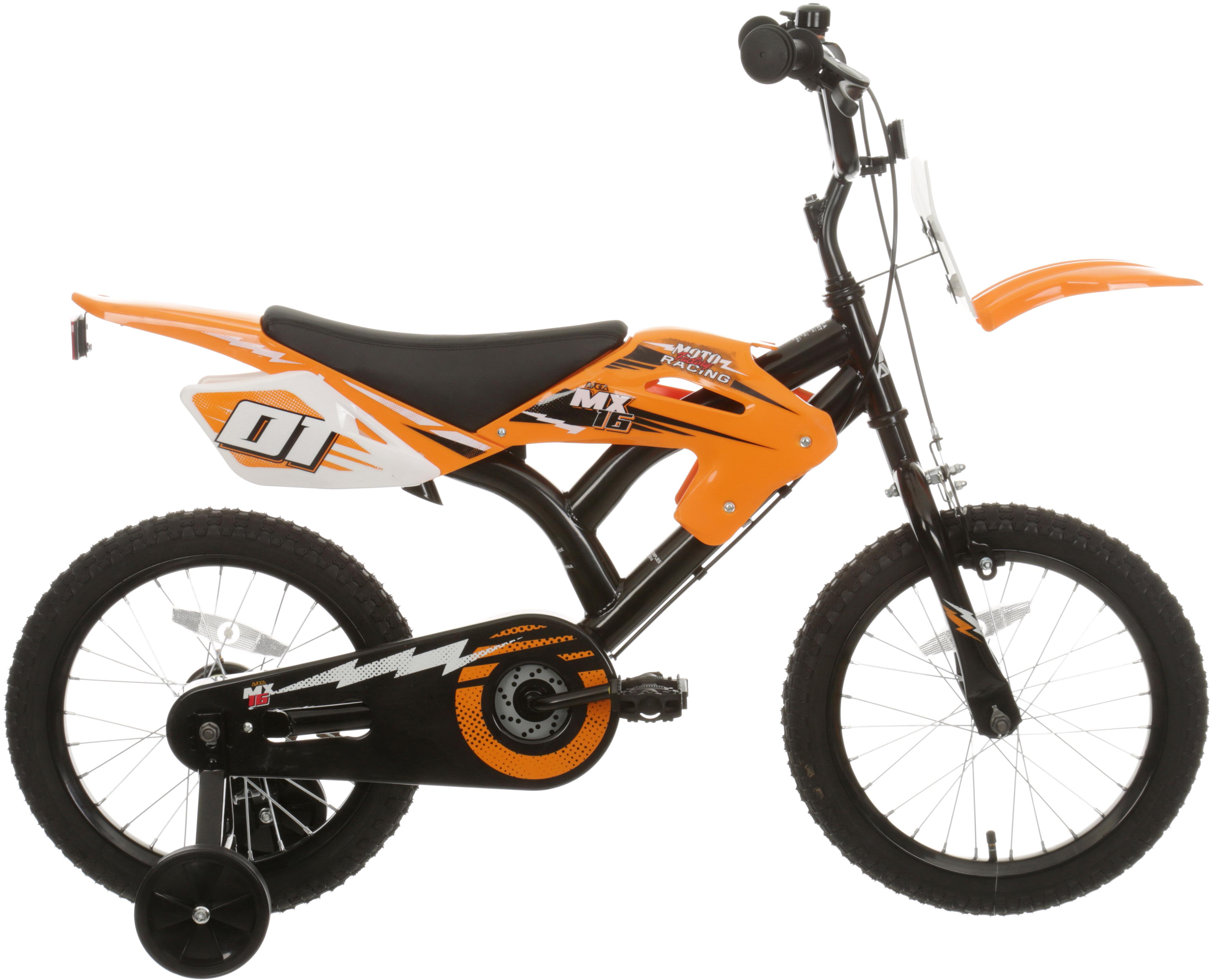 halfords green motorbike bike