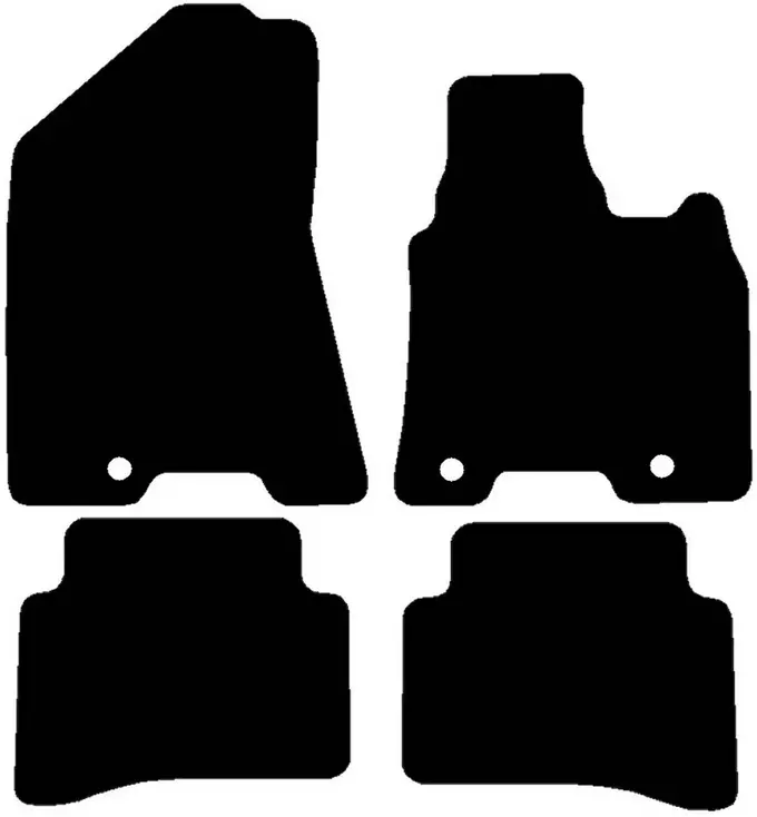Halfords Kia Sportage Set Of 4 Standard Car Mats 3 Clips Ee0475 Halfords Uk