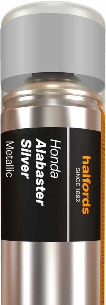 Halfords Honda Alabaster Silver Car Spray Paint 300ml ...