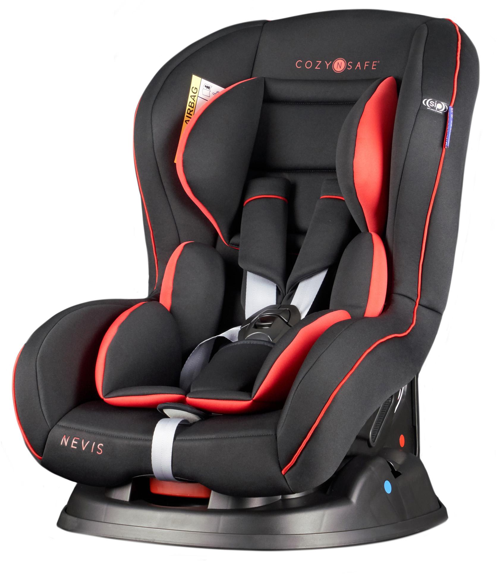 Cozy N Safe Nevis Group 0+/1 Baby Car Seat - Black/Red