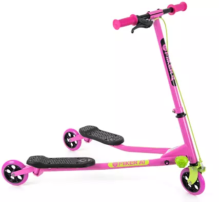 y fliker scooter pink