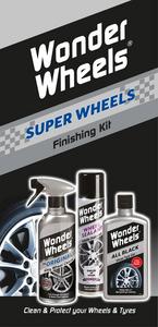 Wonder Wheels Colour Active Alloy Wheel Cleaner Spray - 600ml x 2