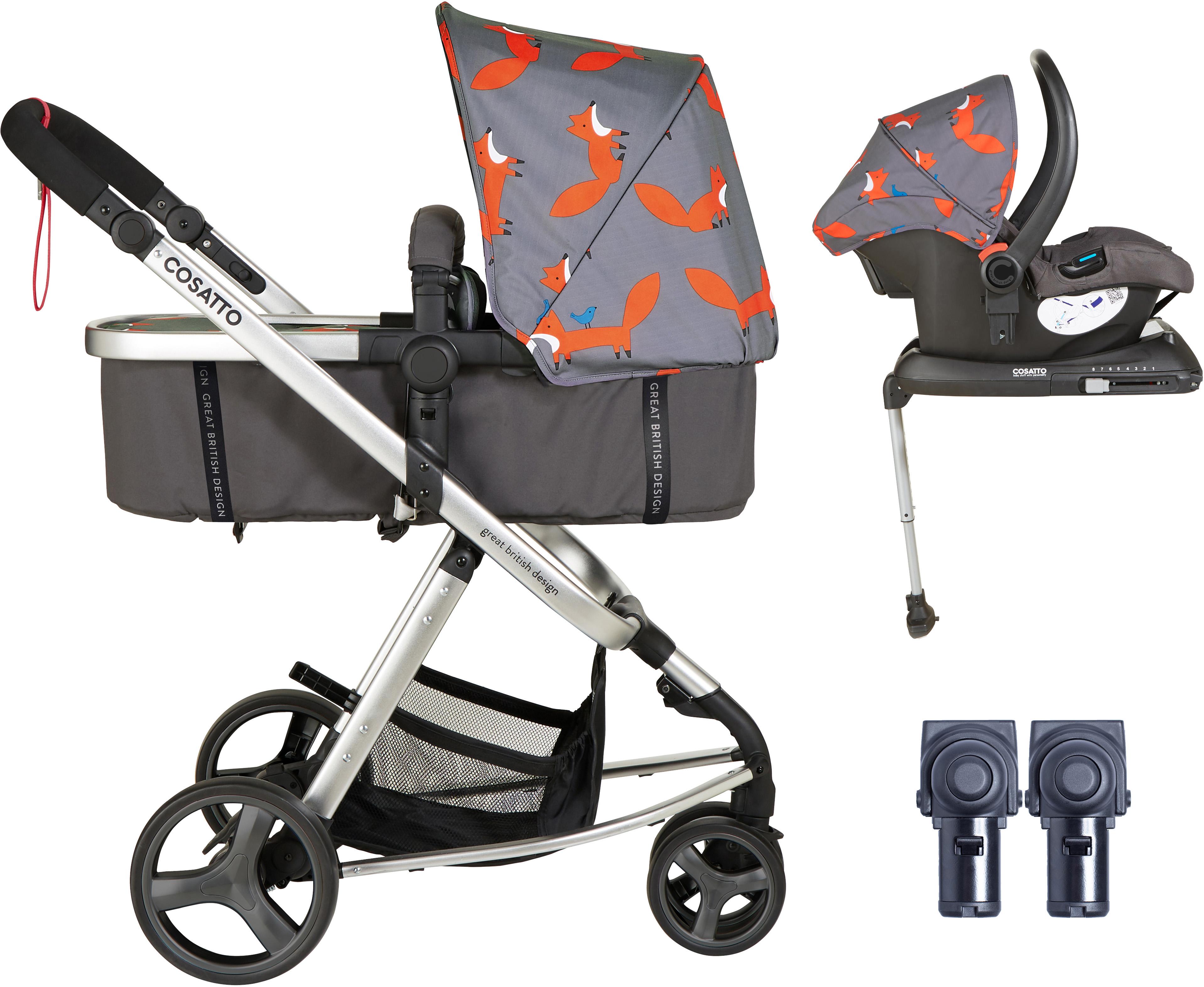 cosatto mr fox travel system