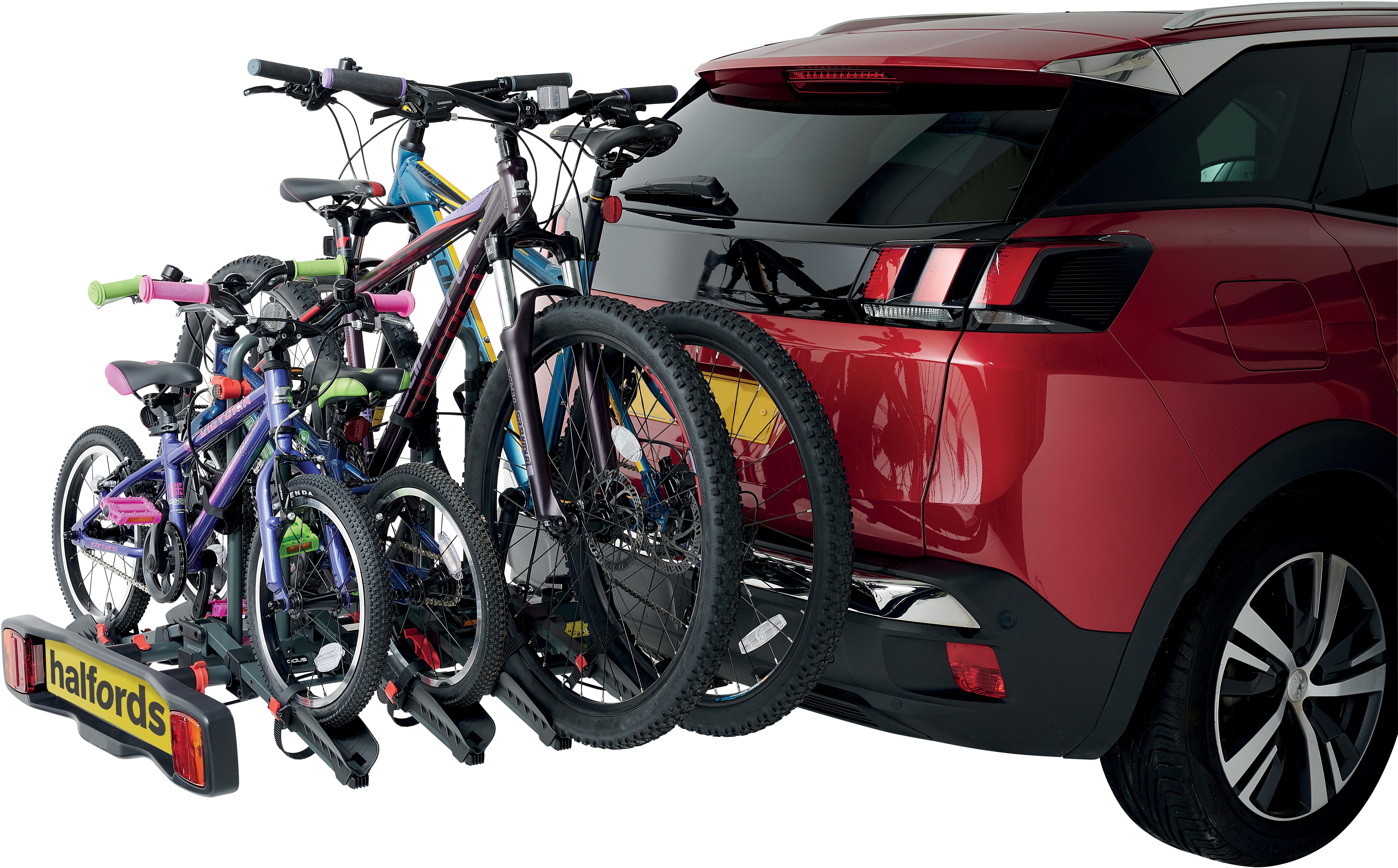 halfords tow bar bike carrier