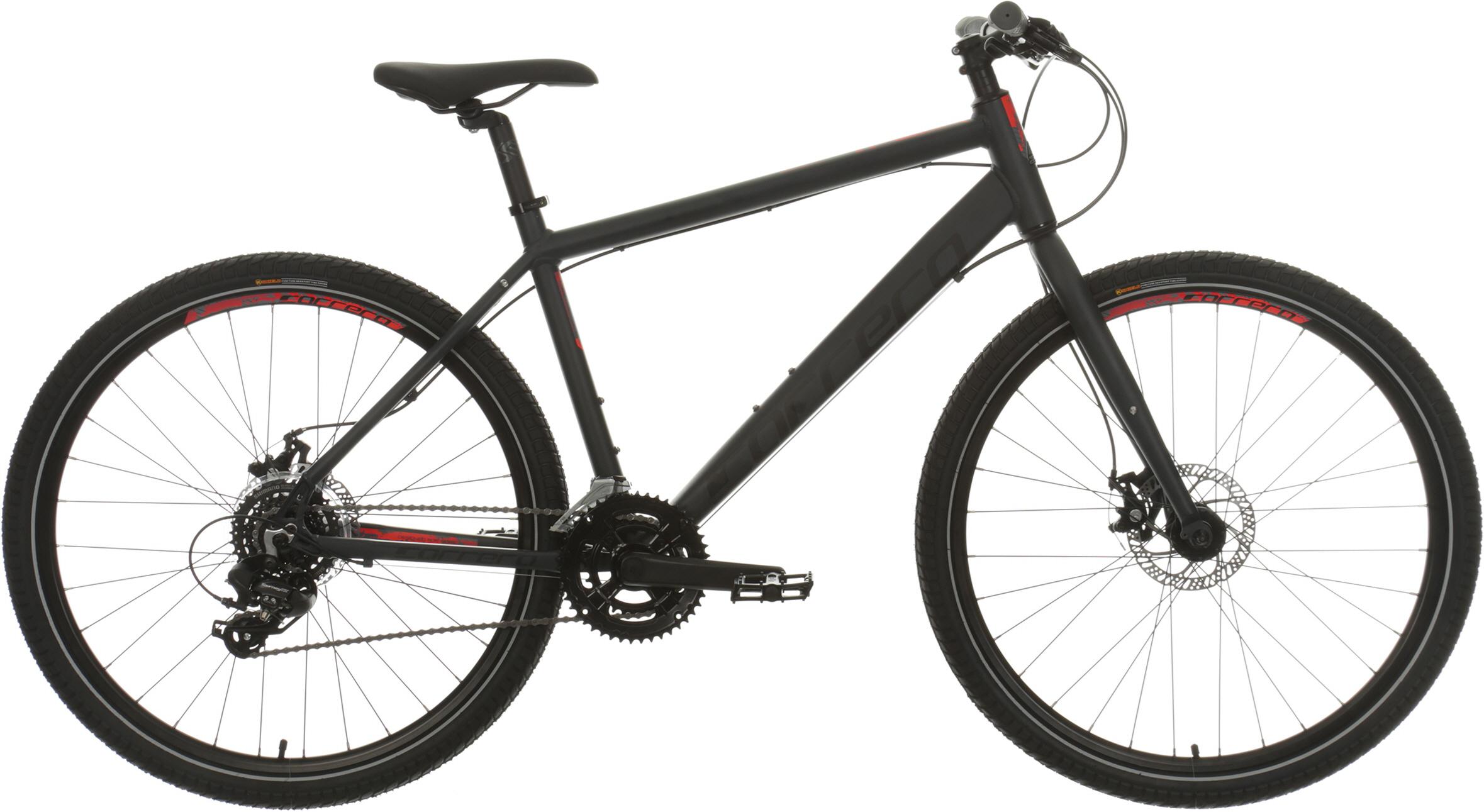 carrera hybrid bike halfords