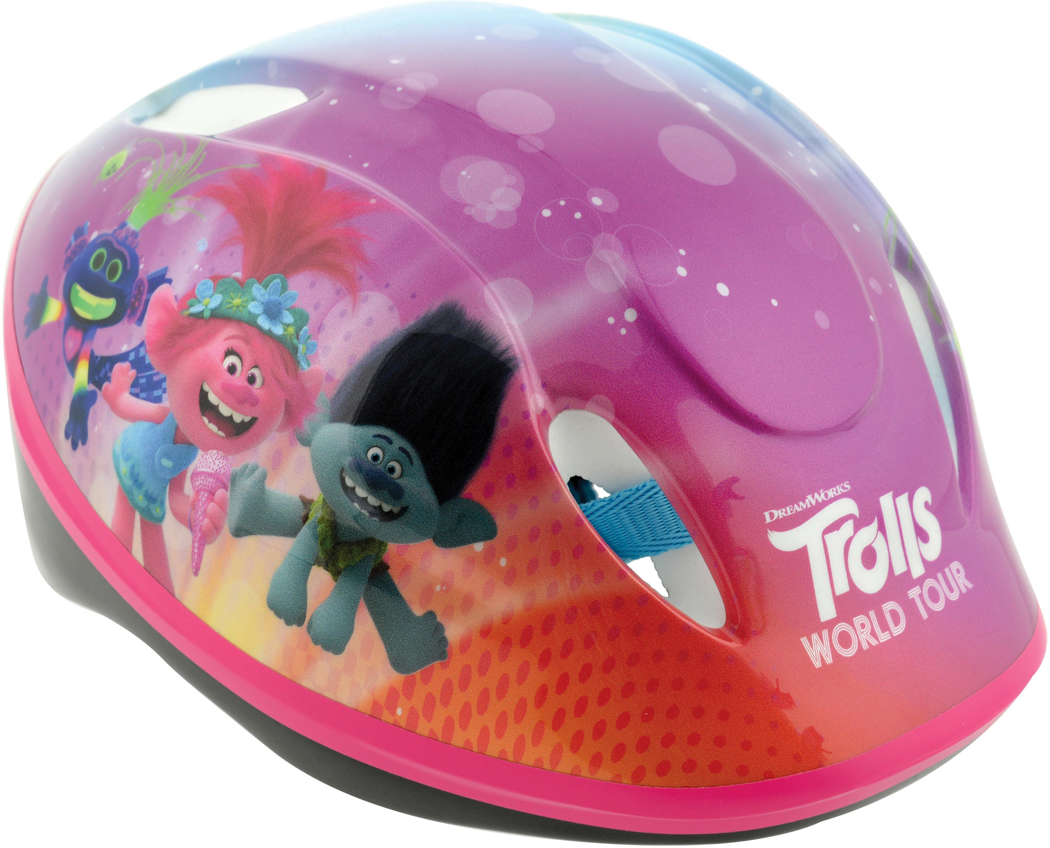 trolls bike helmet