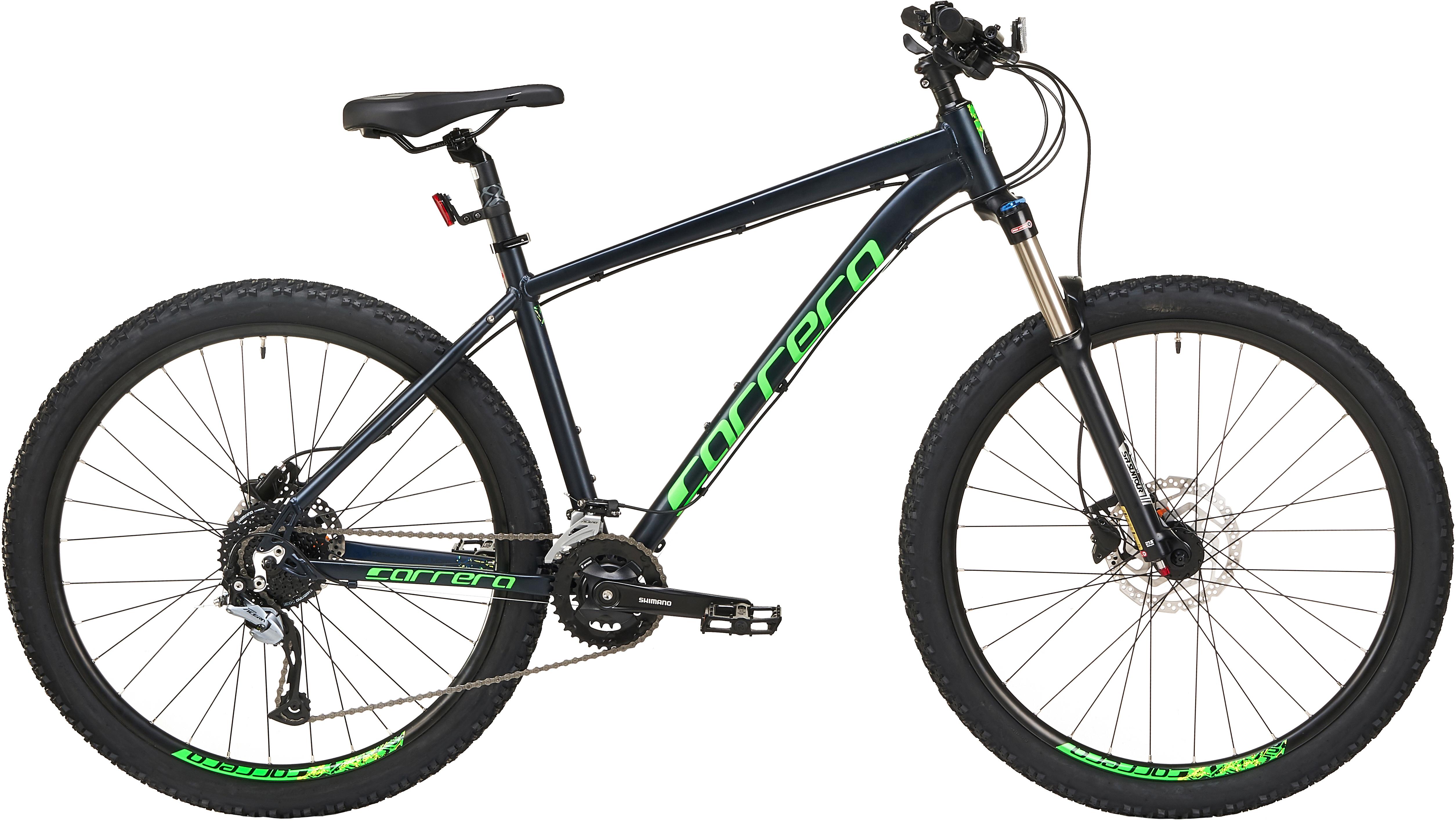 dark blue bike