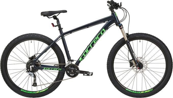 Carrera Kraken Mens Mountain Bike Dark Blue S M L Xl Frames Halfords Uk