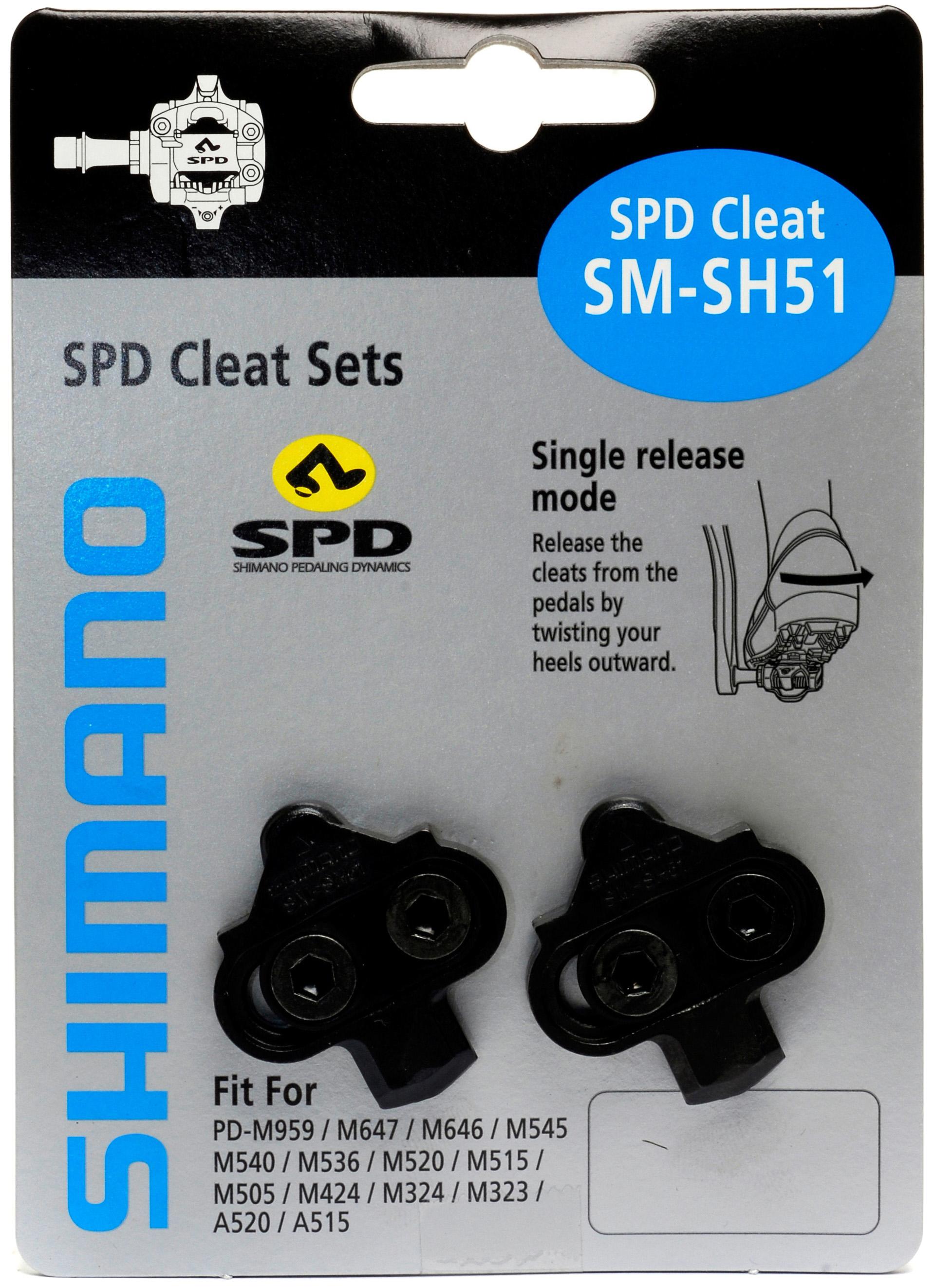 shimano mtb spd cleats